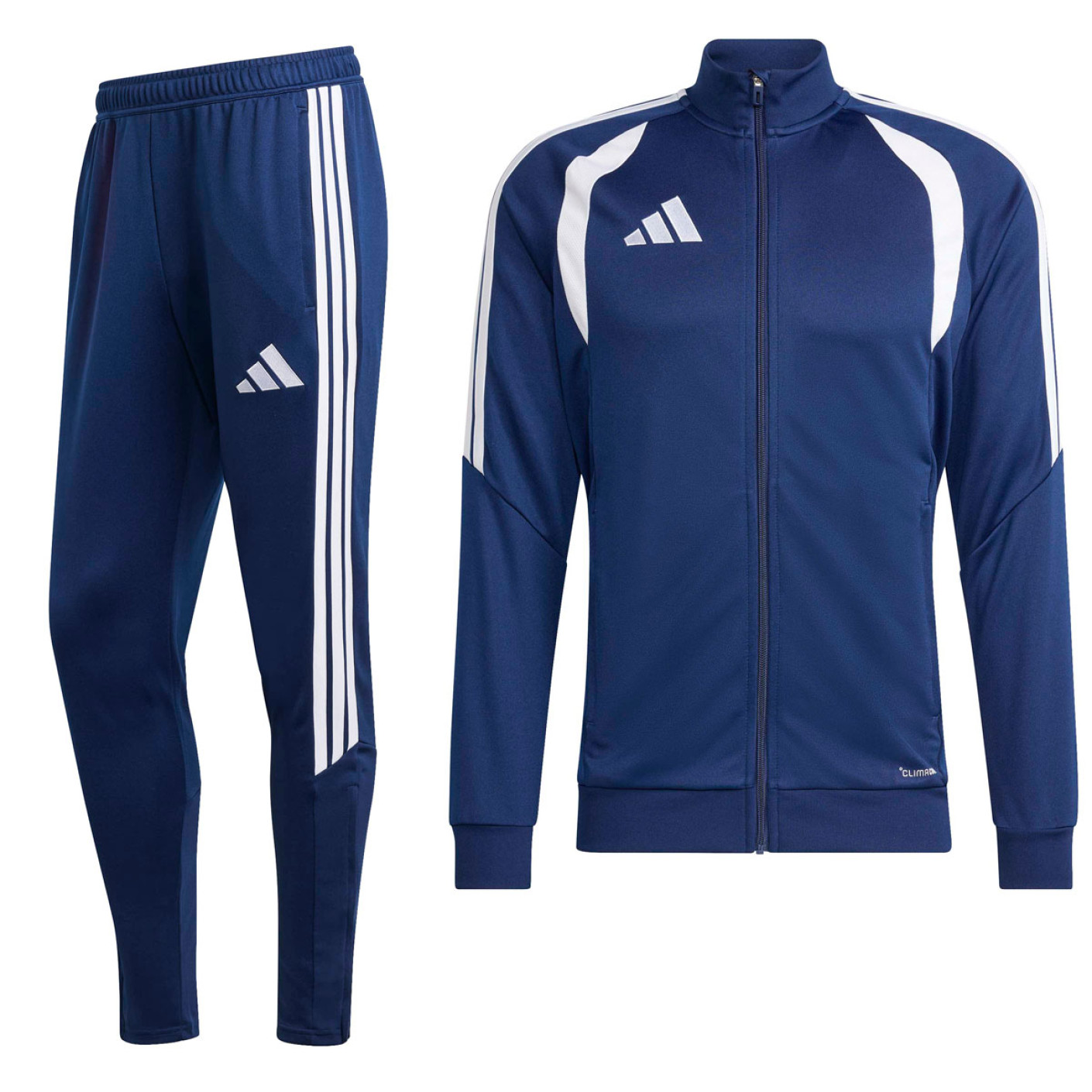 Survêtement adidas Tiro 26 League entièrement zippé bleu foncé et blanc