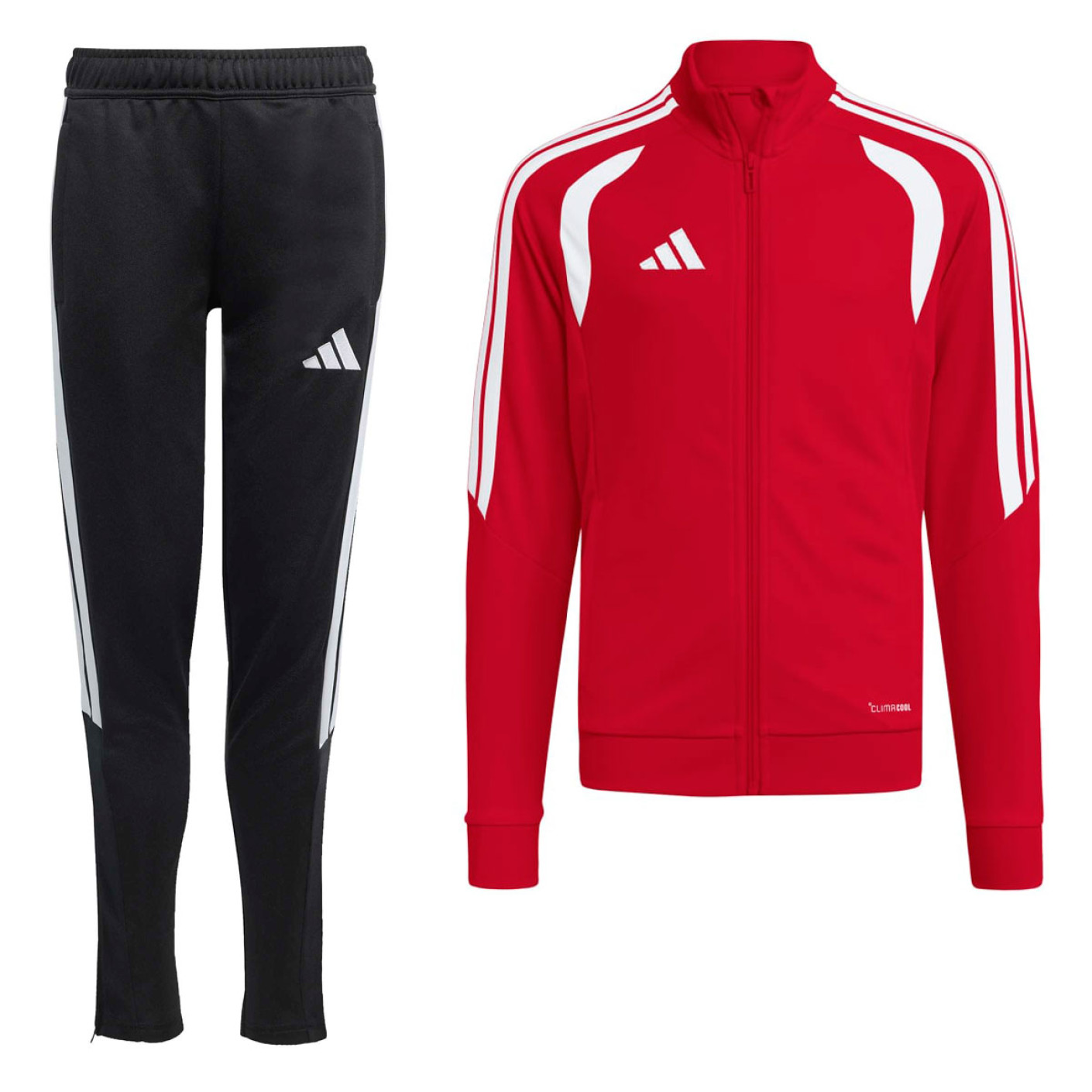Survêtement adidas Tiro 26 League à fermeture éclair intégrale pour Enfants, rouge et noir