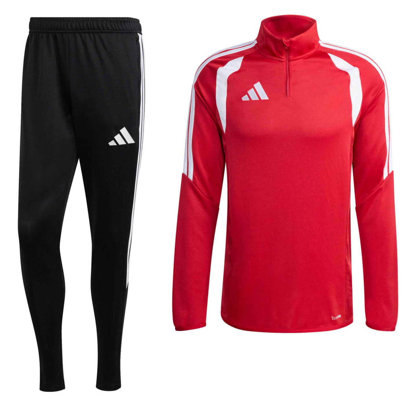 Survêtement adidas Tiro 26 League à fermeture éclair 1/4 rouge et noir