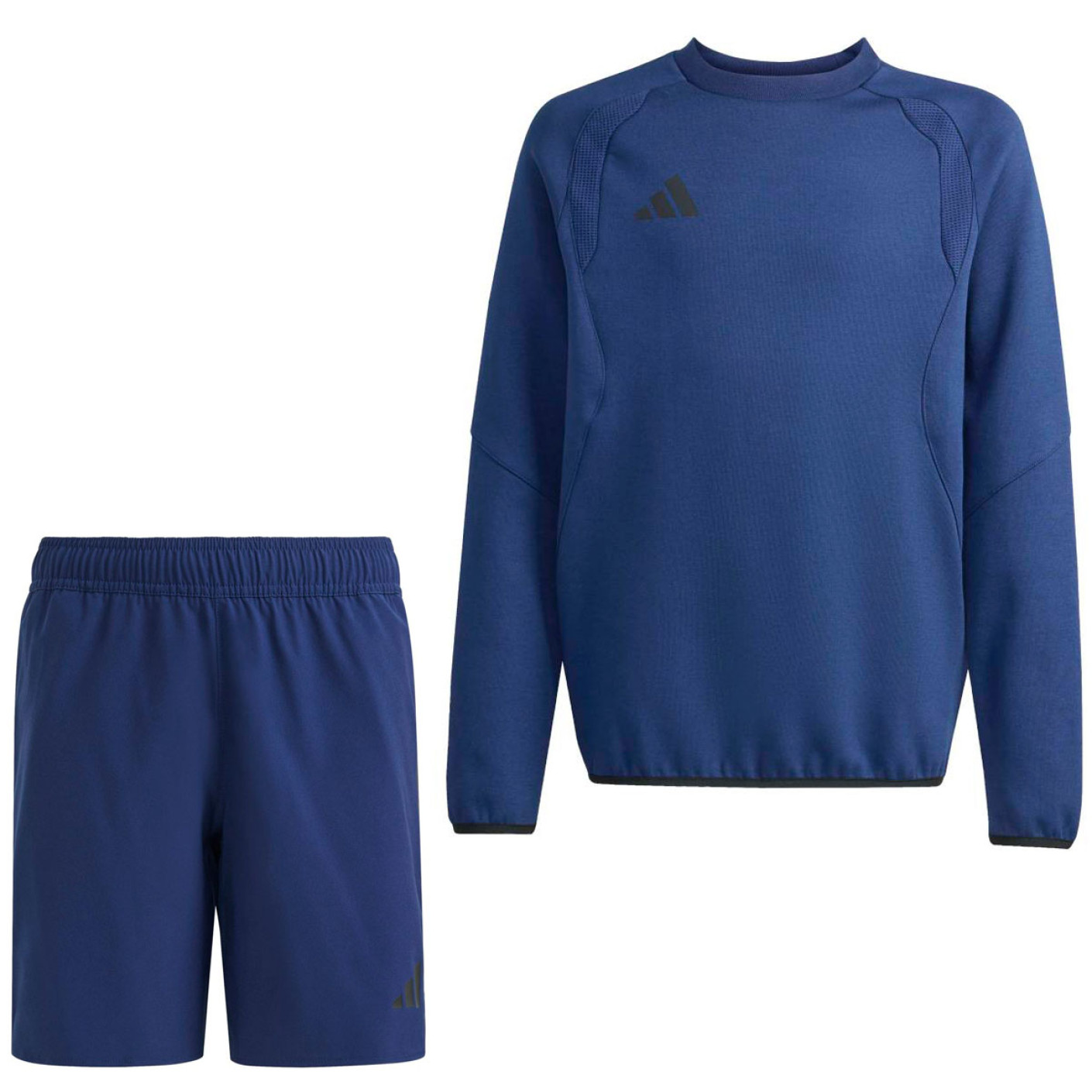 Maillot De Jogging Adidas Tiro Travel Pour Enfants, Bleu Foncé, Noir