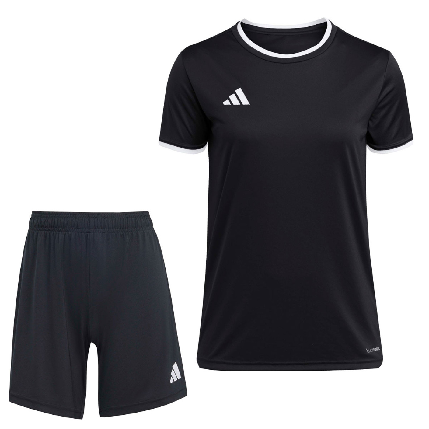 Maillot de football adidas Entrada 26 pour femme, noir et blanc