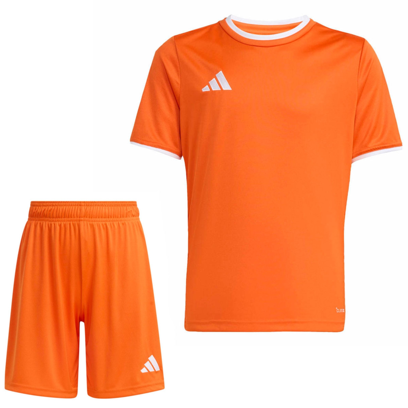 Maillot de football adidas Entrada 26 pour Enfants, orange et blanc