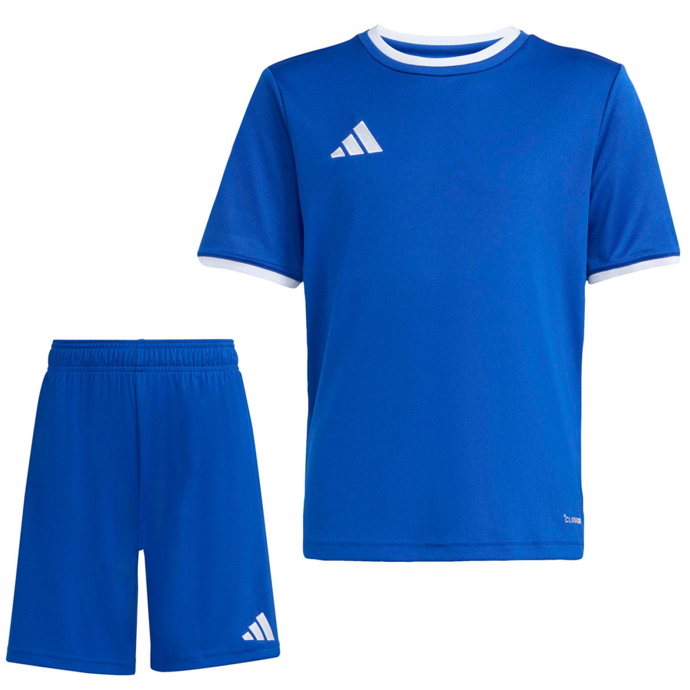 Kit de football adidas Entrada 26 pour Enfants, bleu et blanc