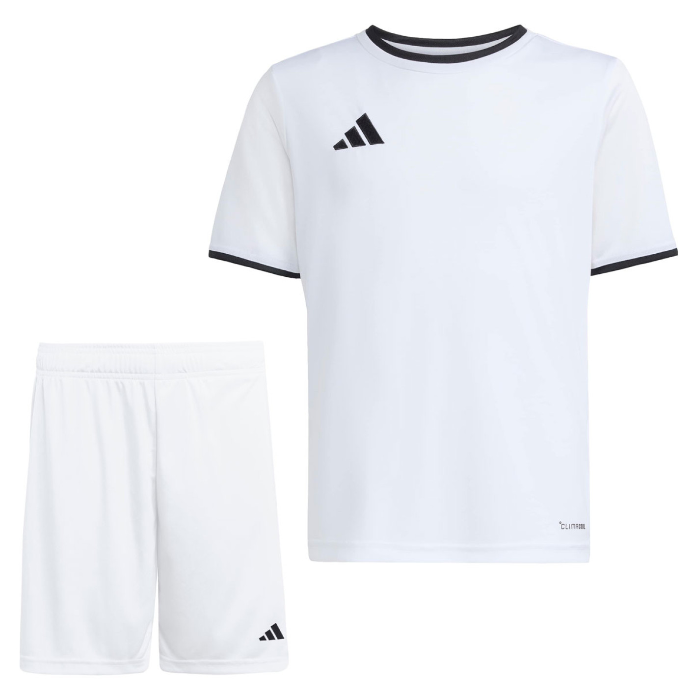Kit de football adidas Entrada 26 pour Enfants, blanc et noir