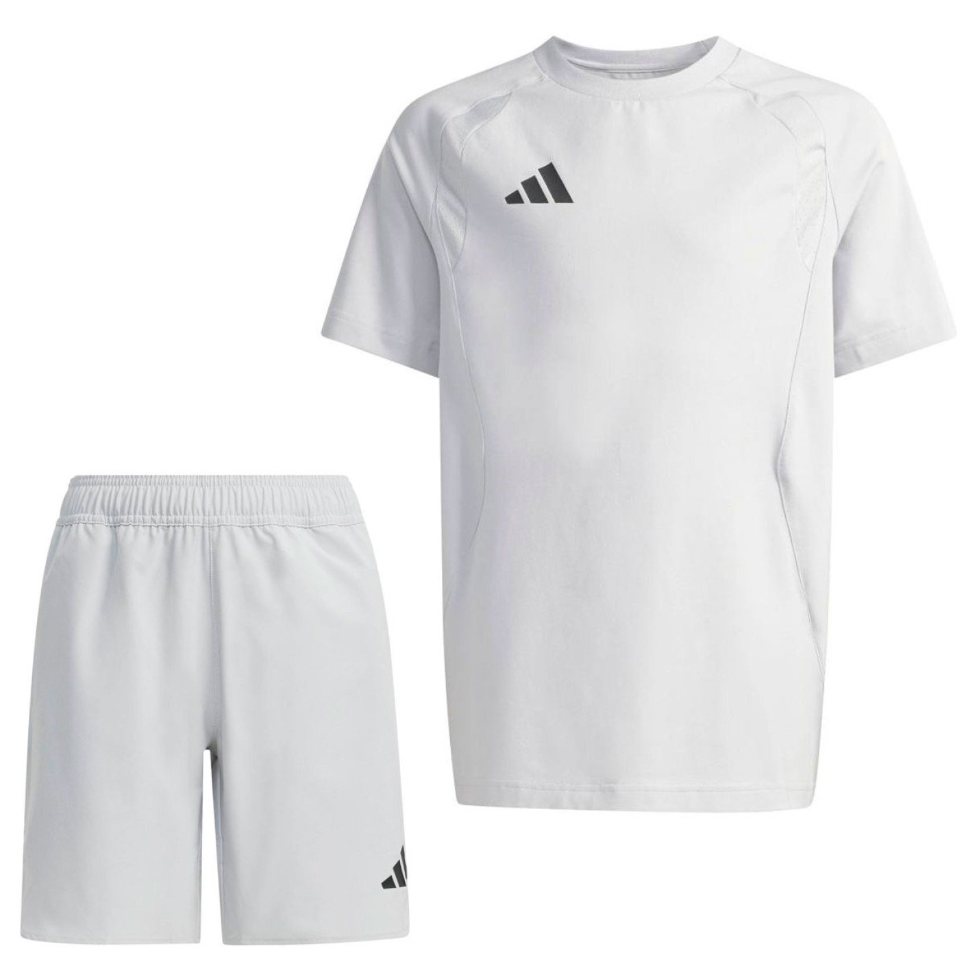 adidas Tiro Travel Trainingsset Kids Grijs Zwart