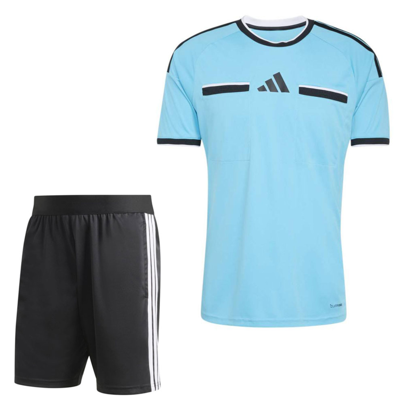 Kit d'arbitre adidas REF 26 bleu noir