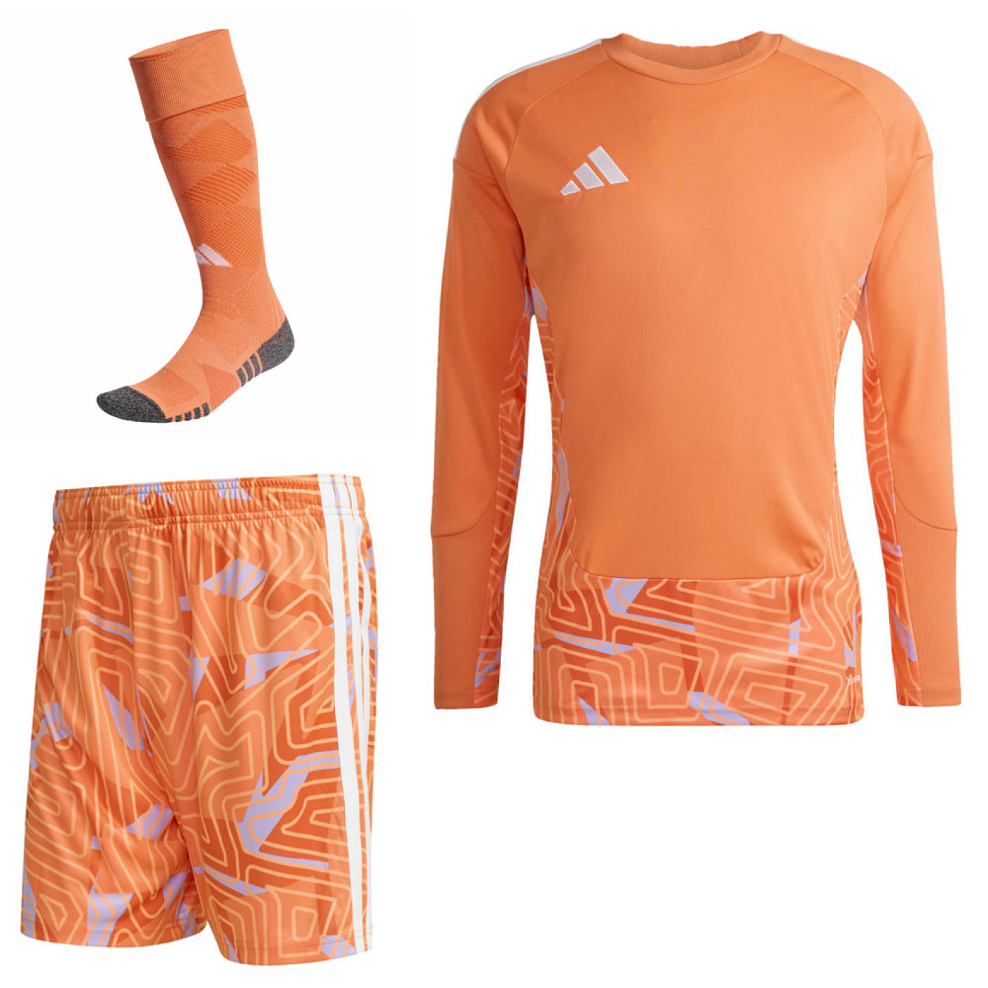 adidas Tiro 26 Competition Keeperstenue Lange Mouwen Oranje