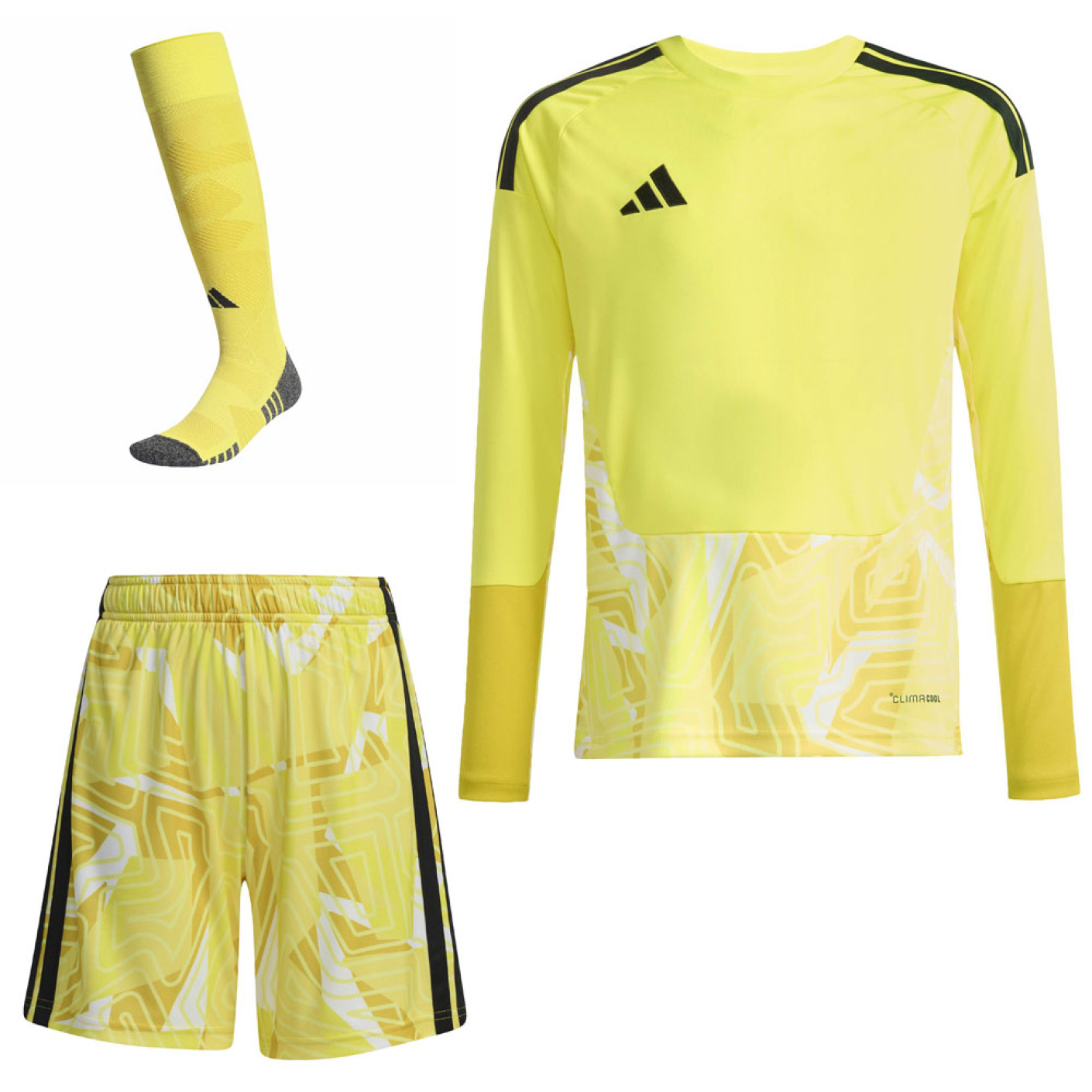 adidas Tiro 26 Competition Keeperstenue Lange Mouwen Kids Geel