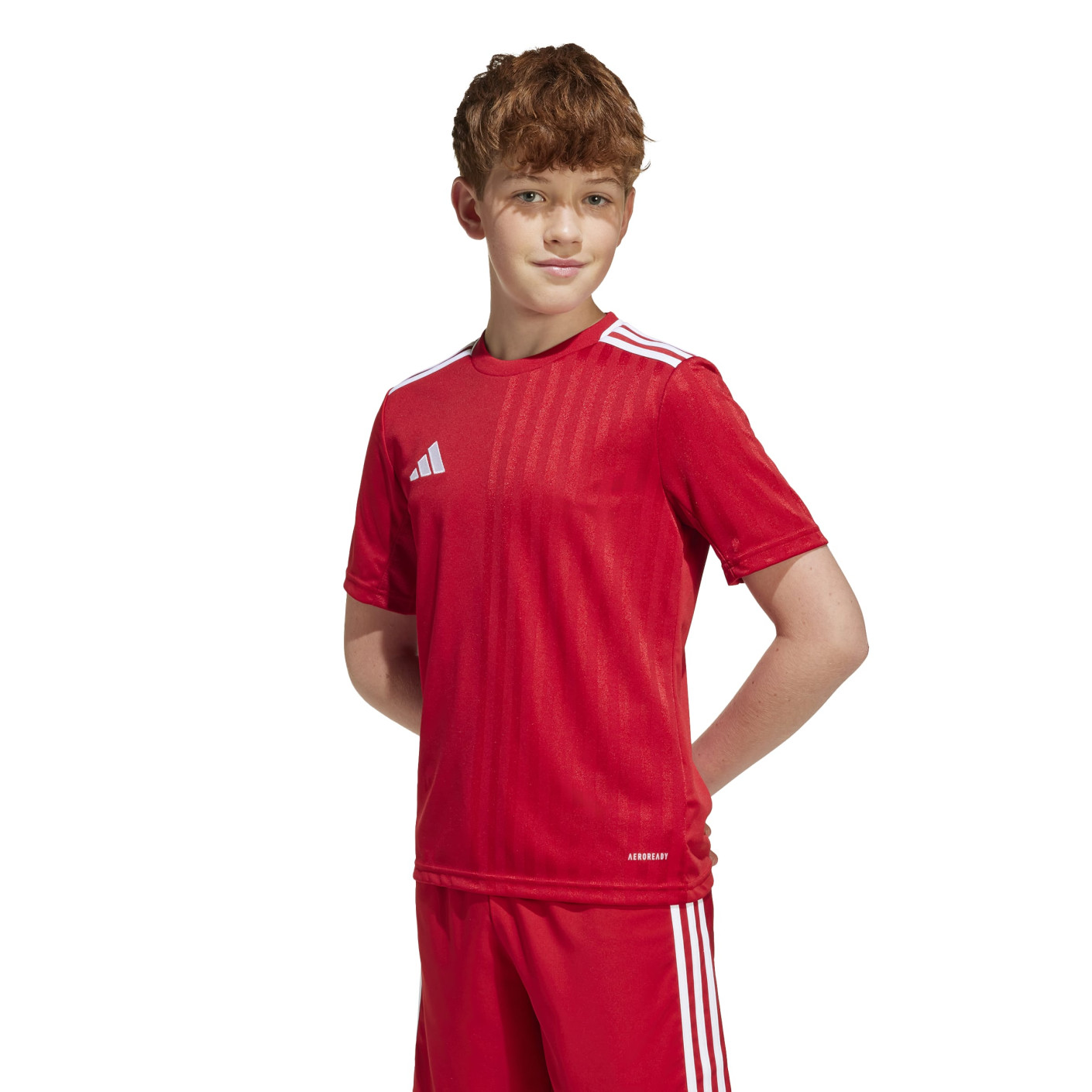 adidas Campeon 25 Voetbalshirt Kids Rood Wit