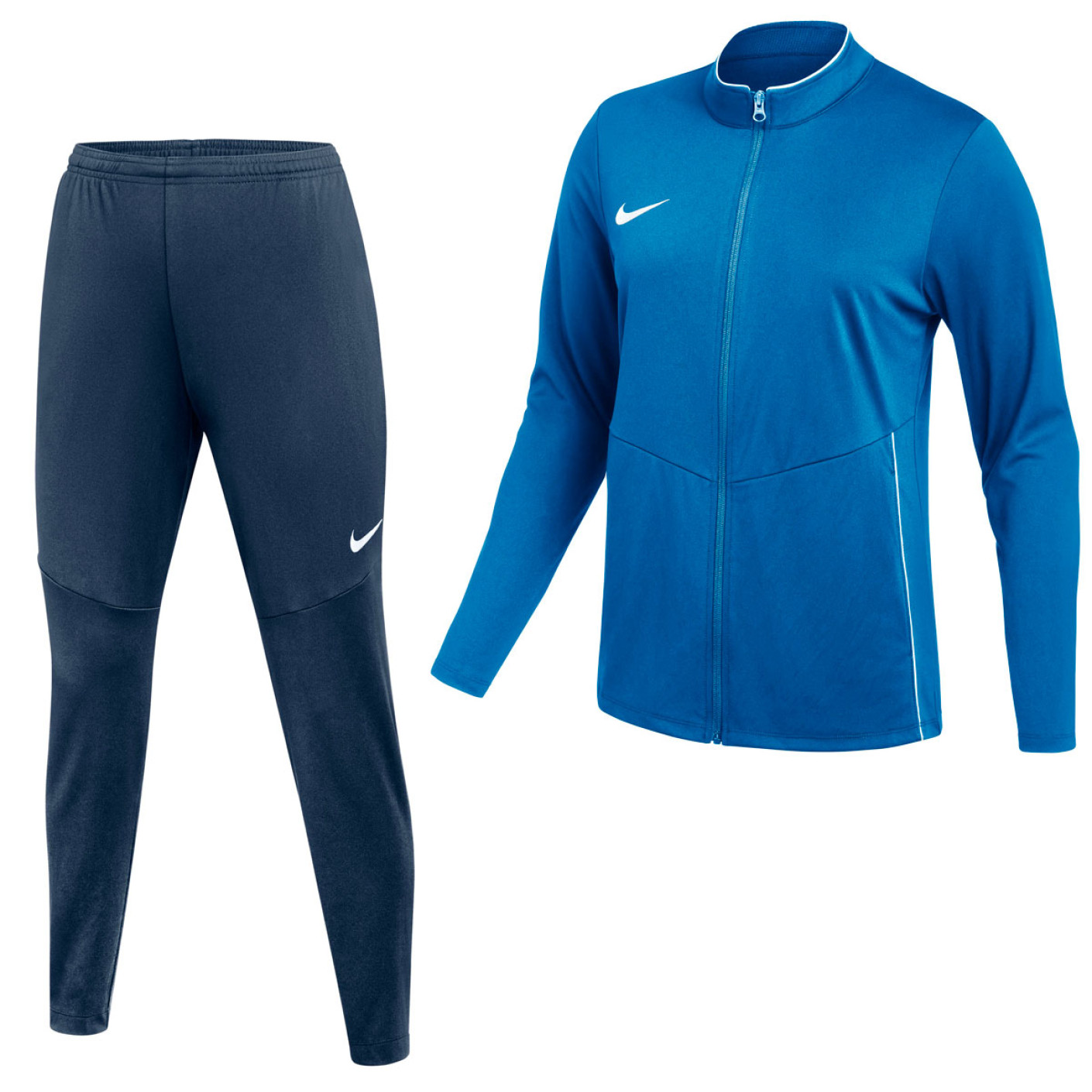 Survêtement Nike Dri-FIT Park 26 à fermeture éclair pour femmes, bleu, bleu foncé