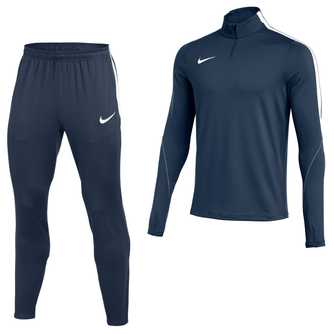 Nike Dri-FIT Strike 26 Trainingspak 1/4-Zip Donkerblauw Wit
