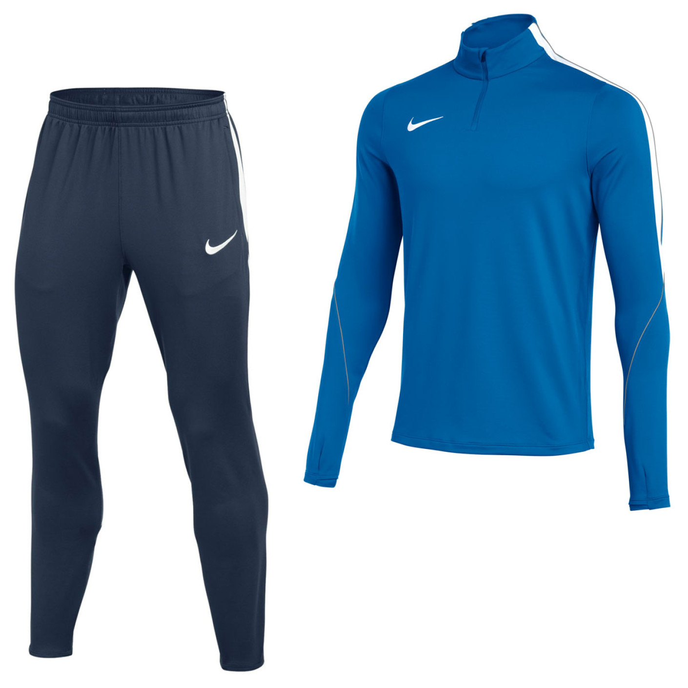Survêtement Nike Dri-FIT Strike 26 à 1/4 zip bleu foncé