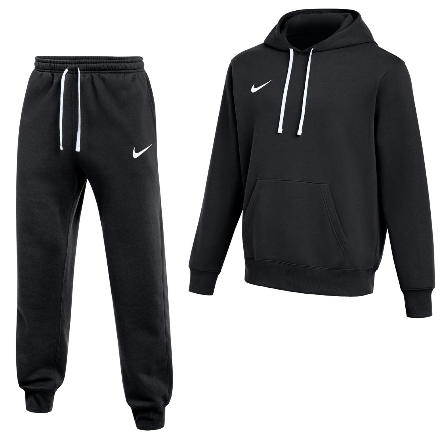 Sweatshirt à capuche en polaire Nike Park 26 noir et blanc