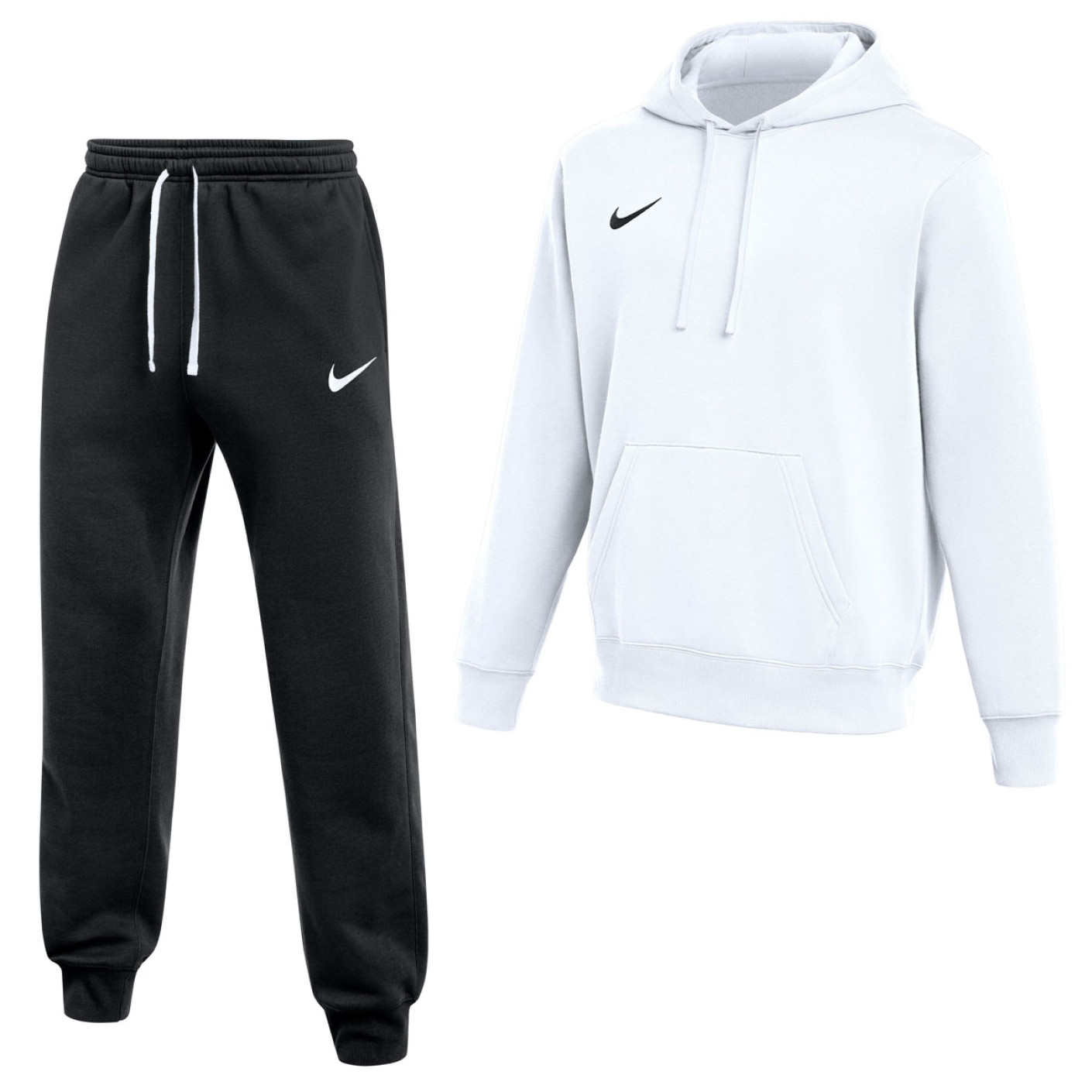 Survêtement à capuche en polaire Nike Park 26, blanc et noir