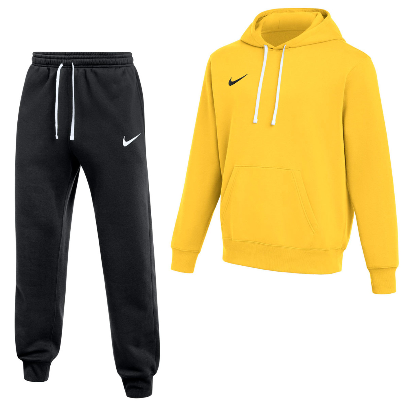 Sweatshirt à capuche en polaire Nike Park 26, jaune et noir