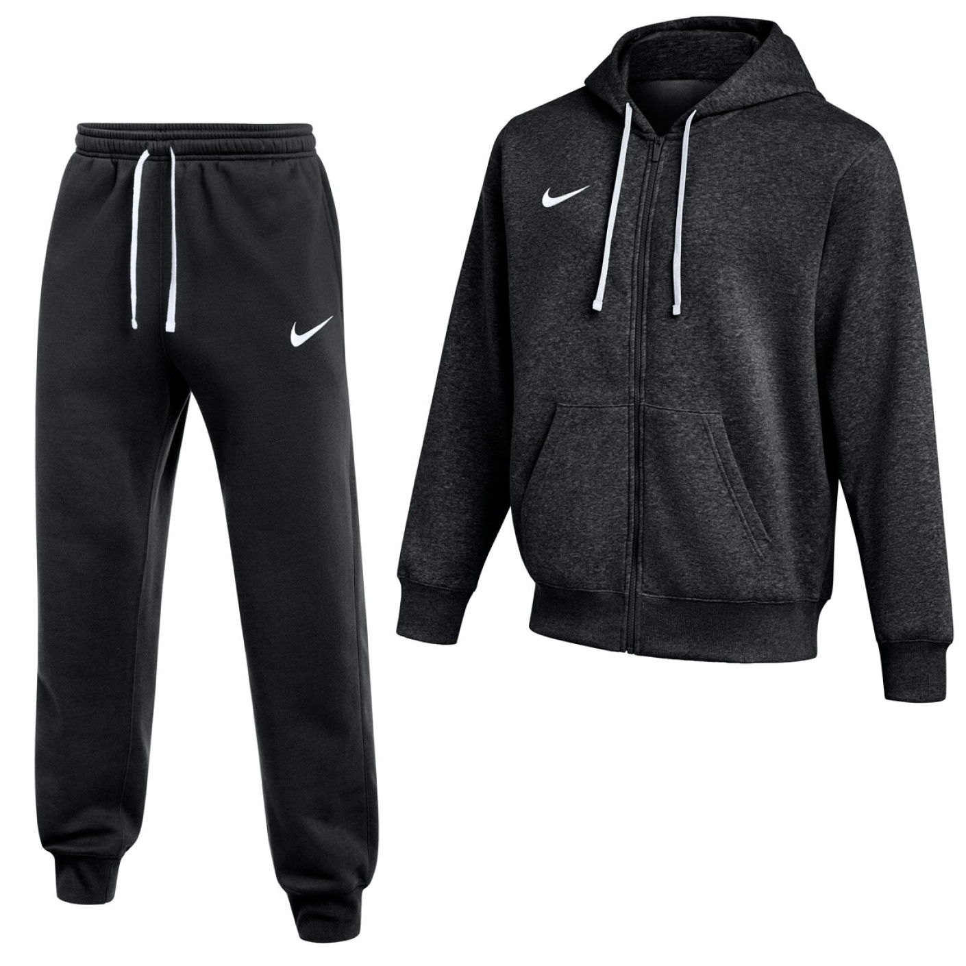 Nike Park 26 Fleece Vest Joggingpak Zwart Wit