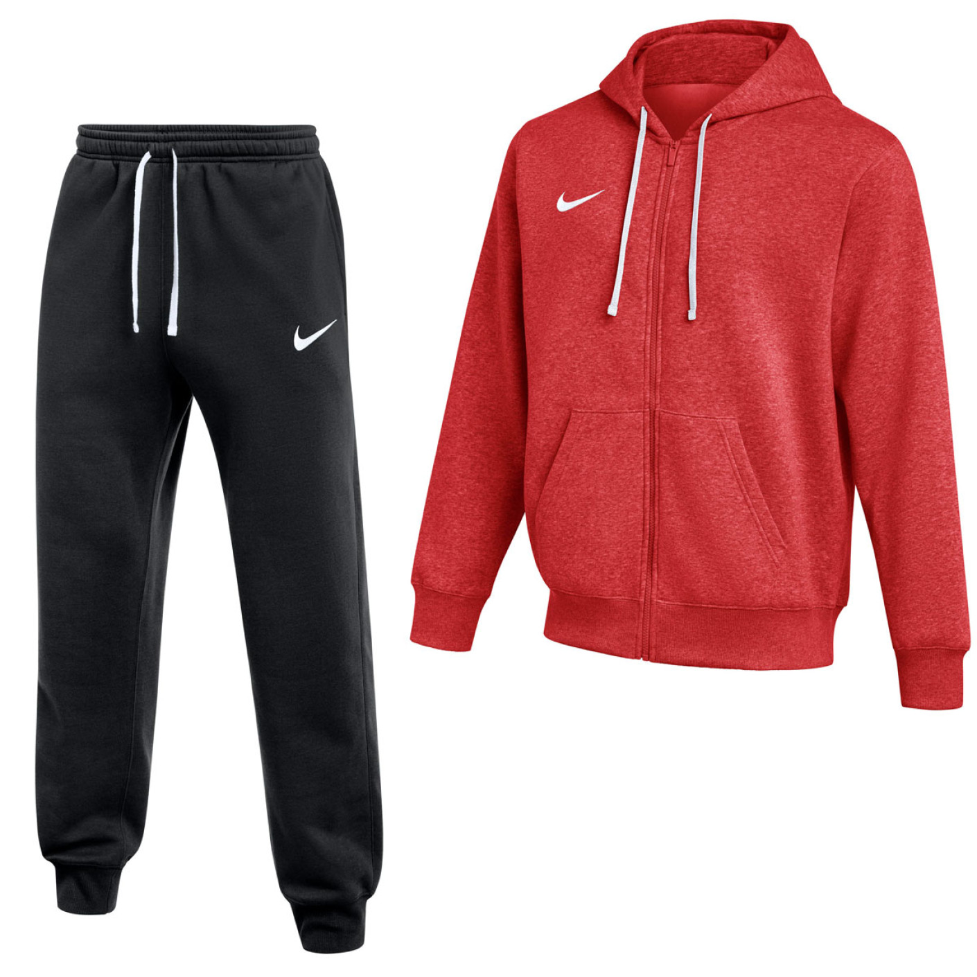 Combinaison de jogging Nike Park 26 en polaire rouge et noir