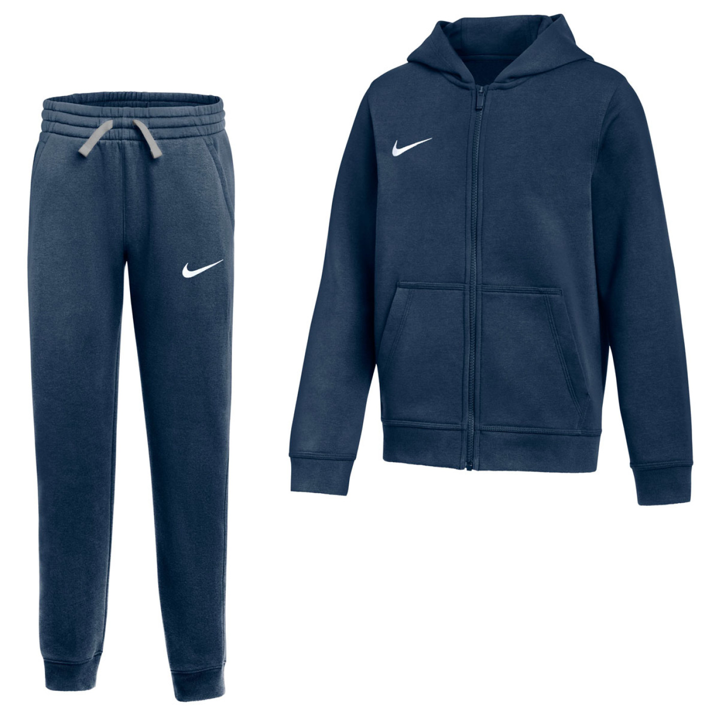 Veste De Jogging En Polaire Nike Park 26 Pour Enfants, Bleu Foncé, Blanc