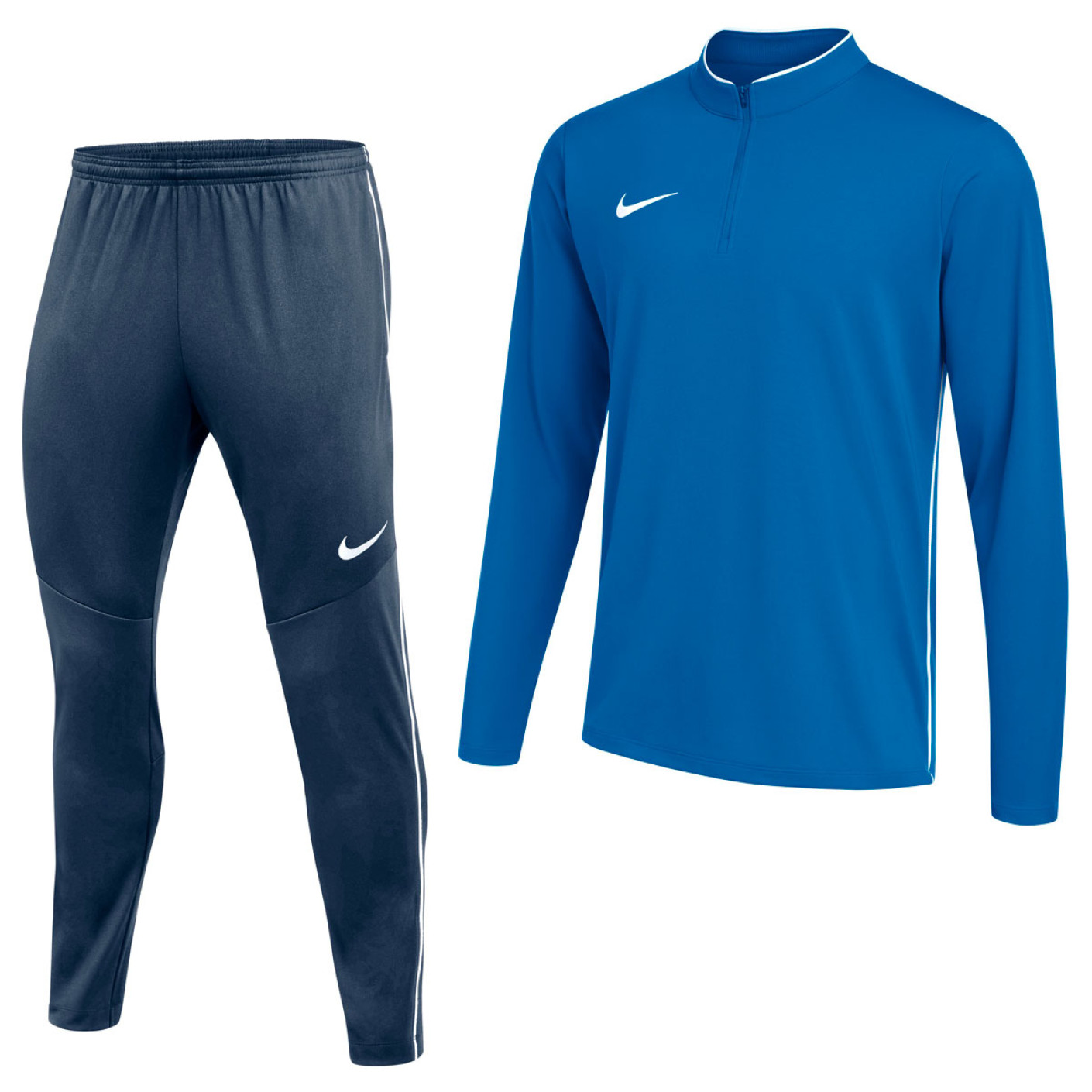 Survêtement Nike Dri-FIT Park 26 à 1/4 fermeture éclair bleu foncé