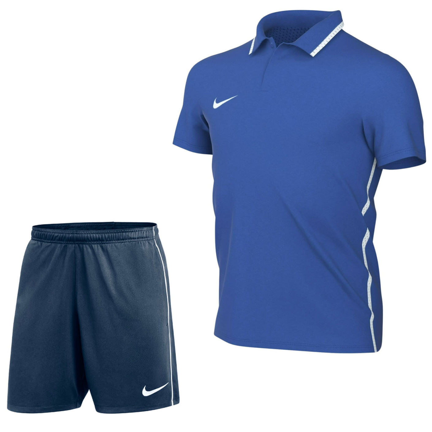 Ensemble d'entraînement de polo Nike Dri-FIT Park 26 pour Enfants, bleu, bleu foncé
