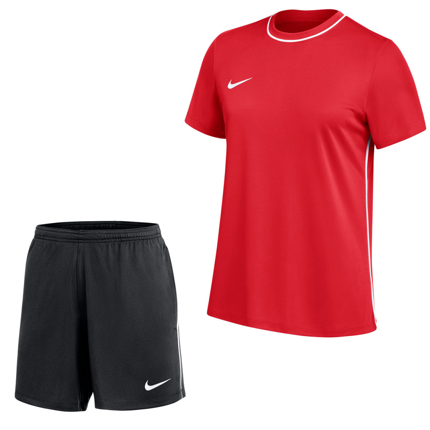 Kit d'entraînement Nike Dri-FIT Park 26 pour Femmes, rouge et noir