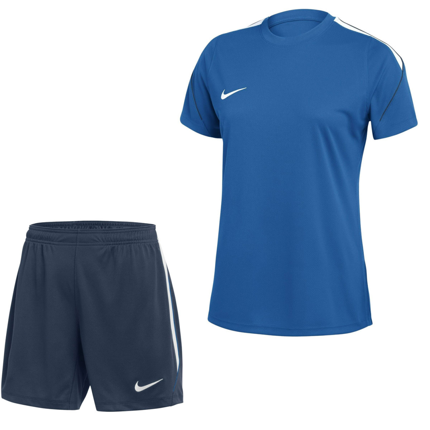 Nike Dri-FIT Strike 26 Trainingsset Dames Blauw Donkerblauw