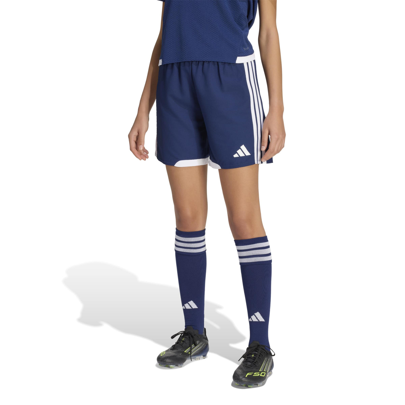 adidas Tiro 26 Competition Voetbalbroekje Dames Donkerblauw Wit