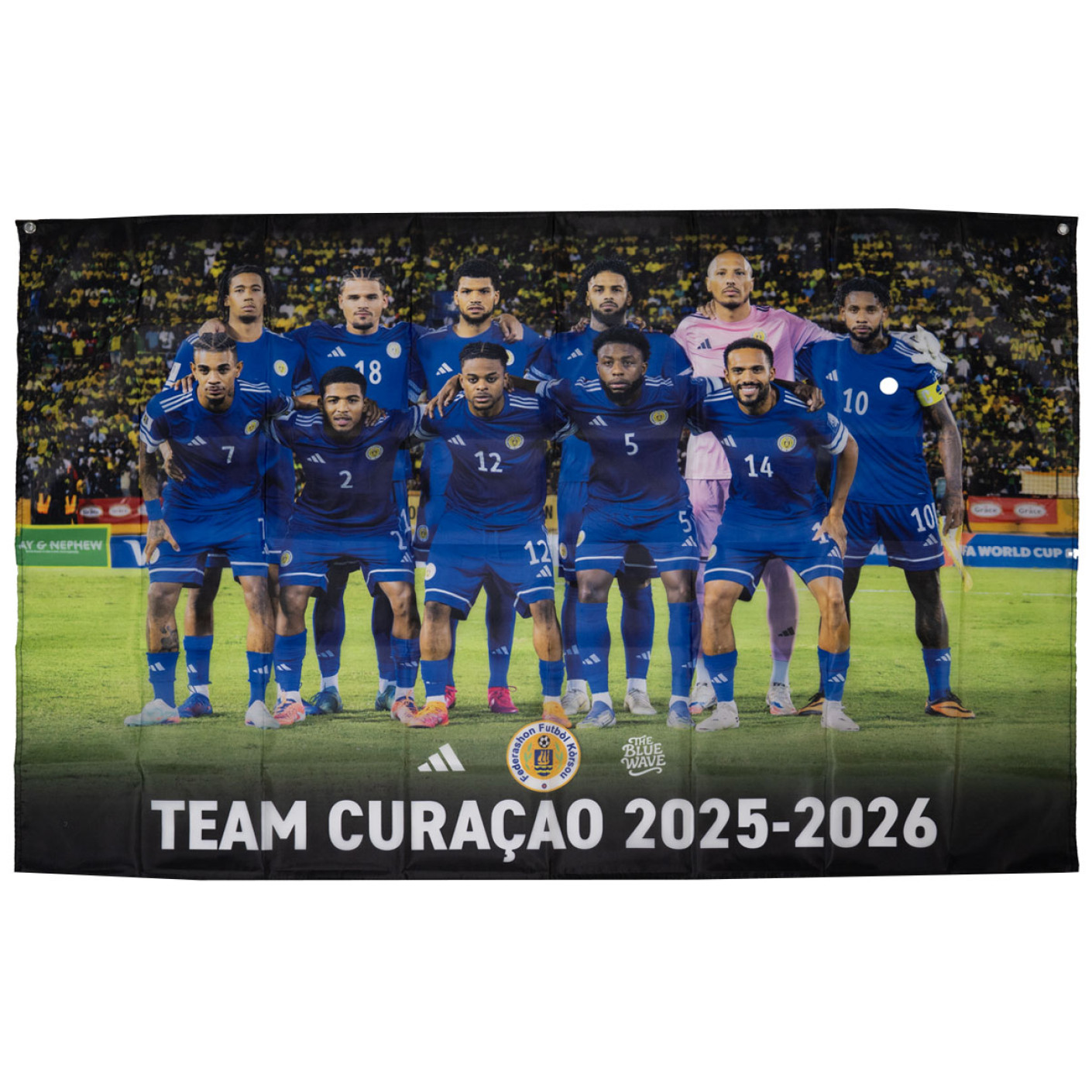 FFK Curaçao Selectie Vlag 100x150cm