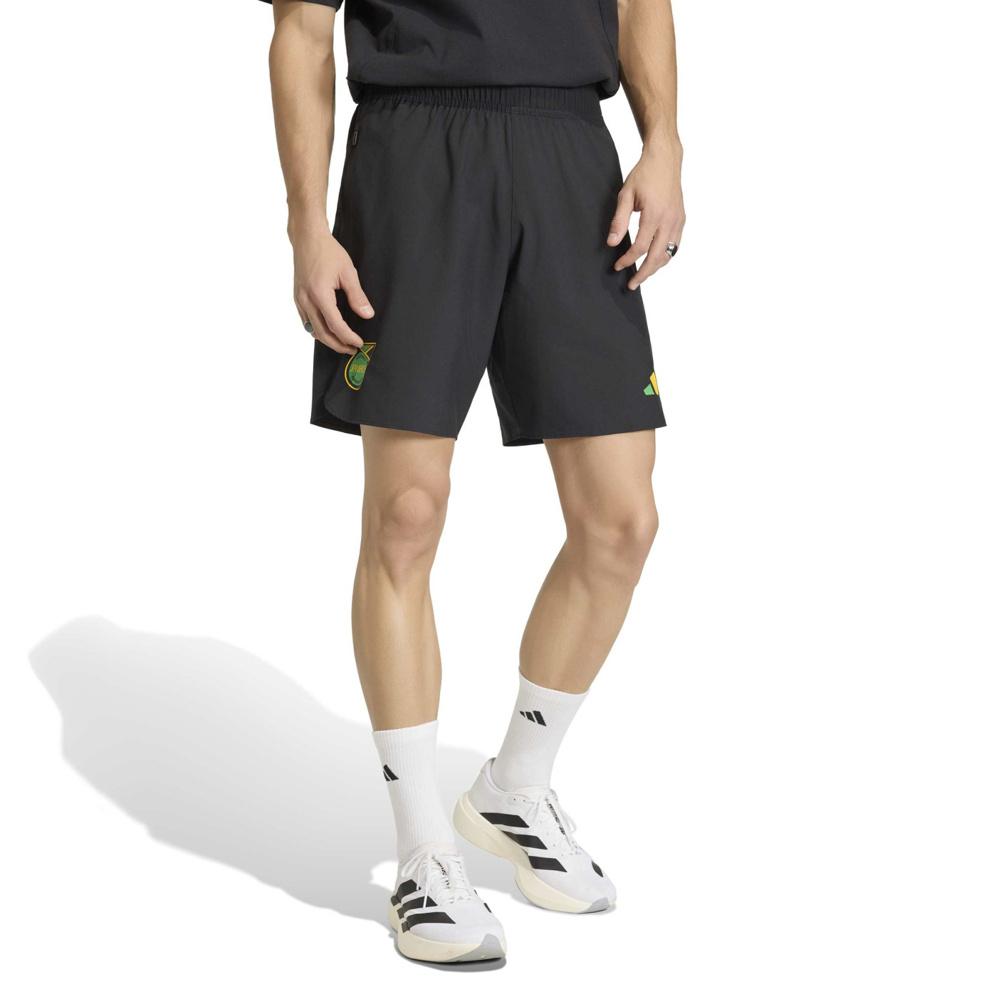 adidas Jamaïque x Bob Marley Tiro Travel Short 2026-2028 Noir Vert Jaune Rouge