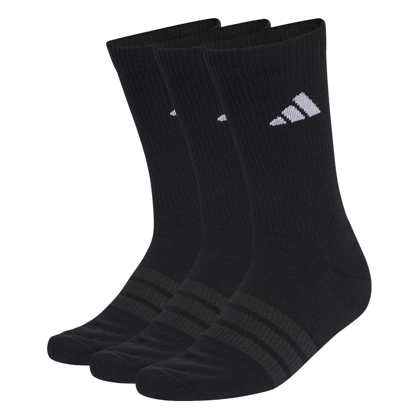 adidas Cushioned Sportswear Crew Sokken 3-Pack Zwart