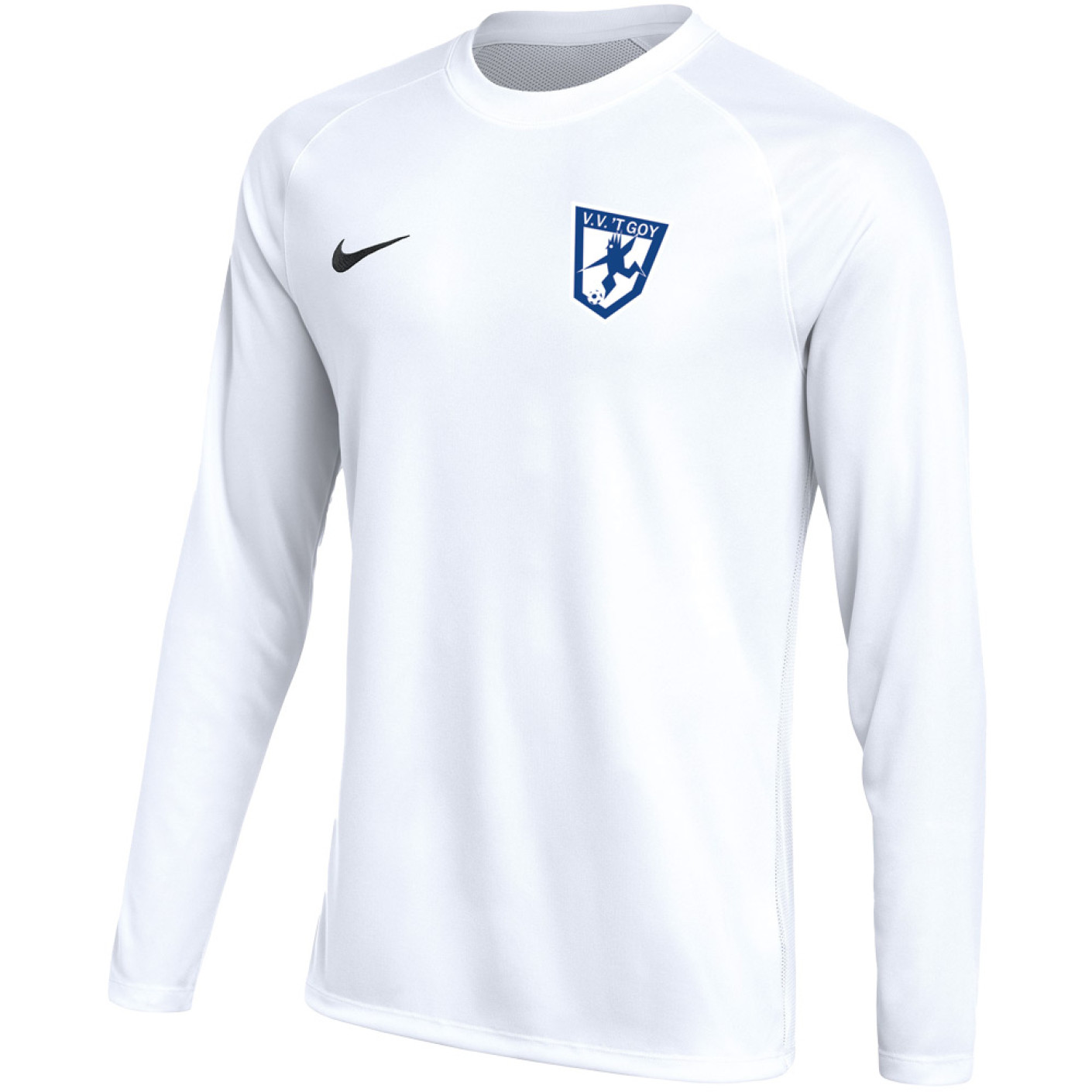 VV 't Goy Wedstrijdshirt Lange Mouwen Junior Wit
