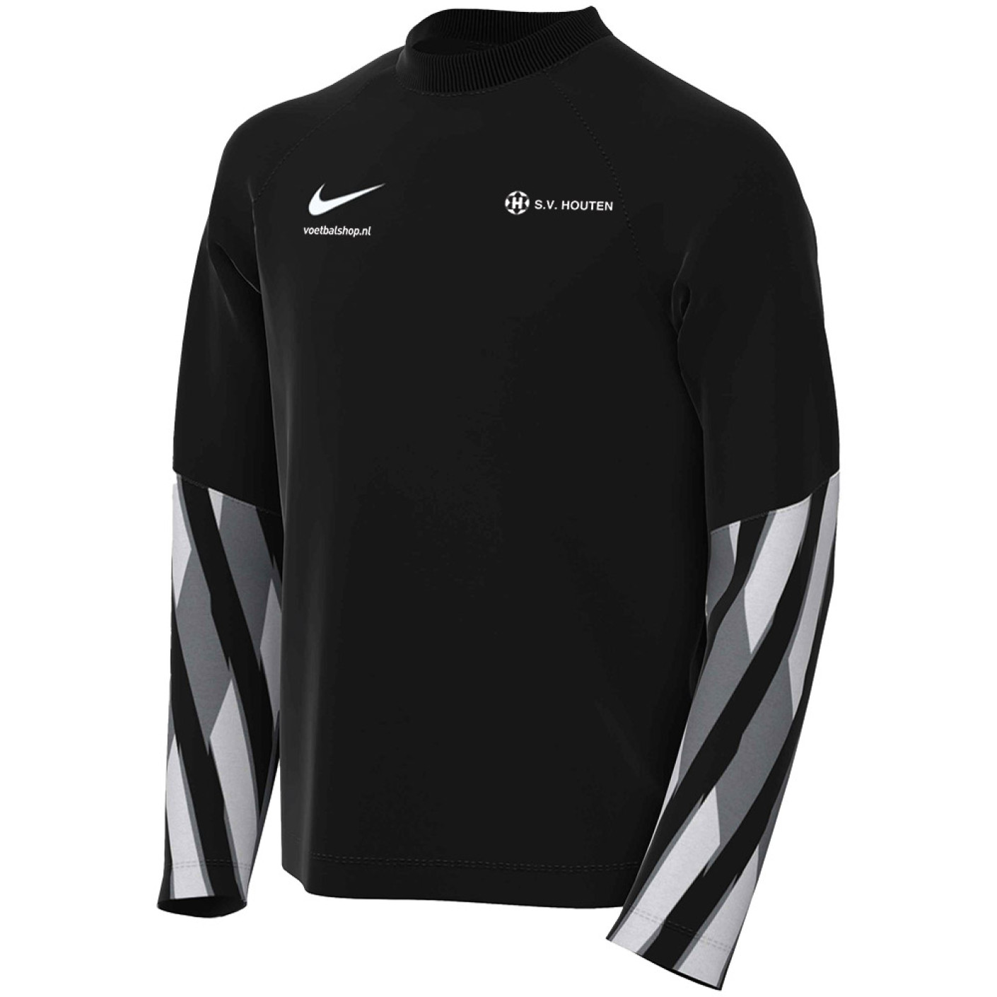 S.V. Houten Keepersshirt Junior Zwart