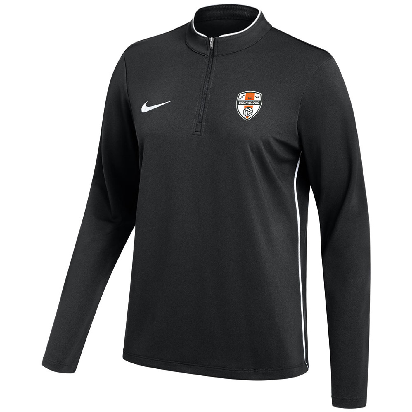 SV Bernardus Trainingstrui 1/4 Zip Dames Zwart