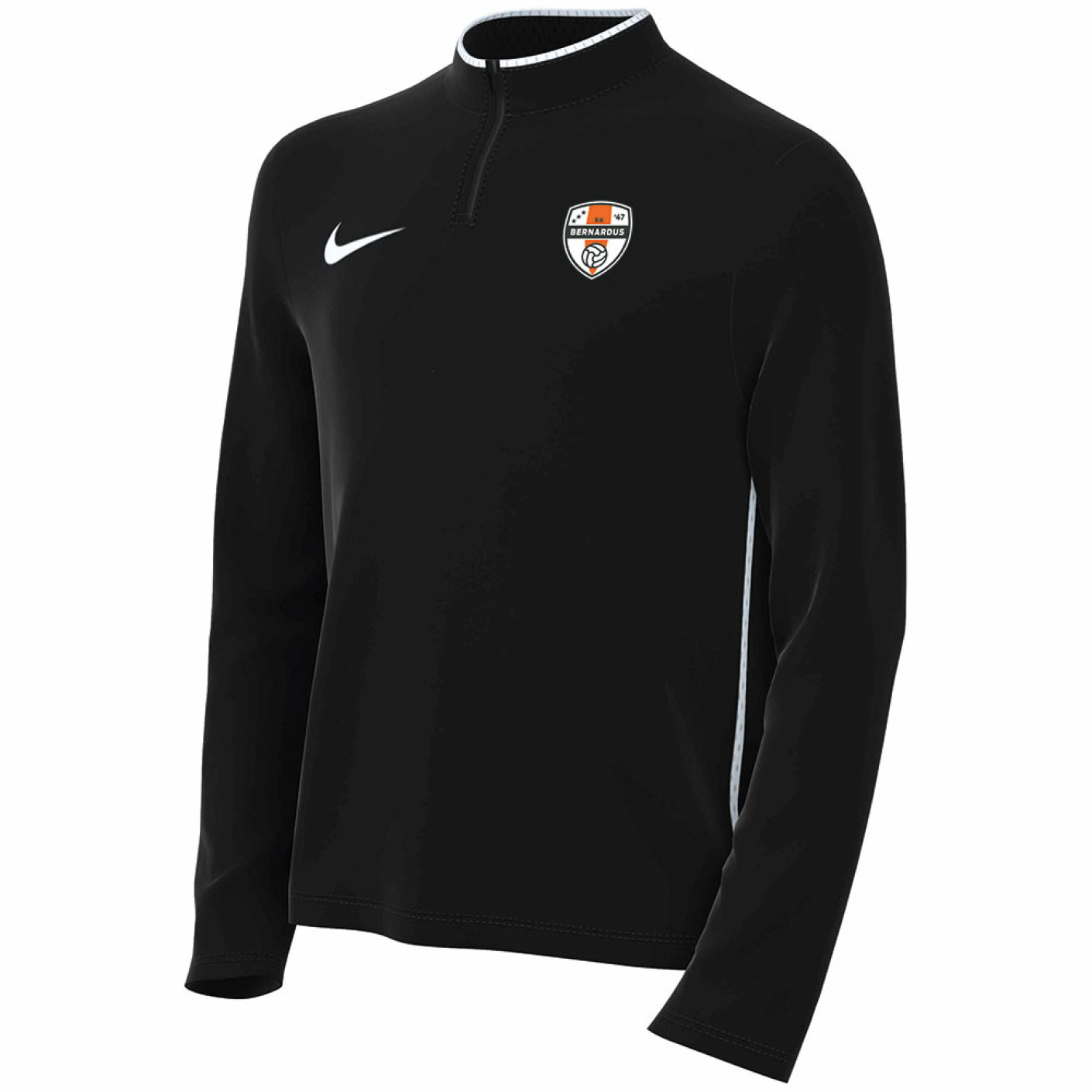 SV Bernardus Trainingstrui 1/4 Zip Junior Zwart