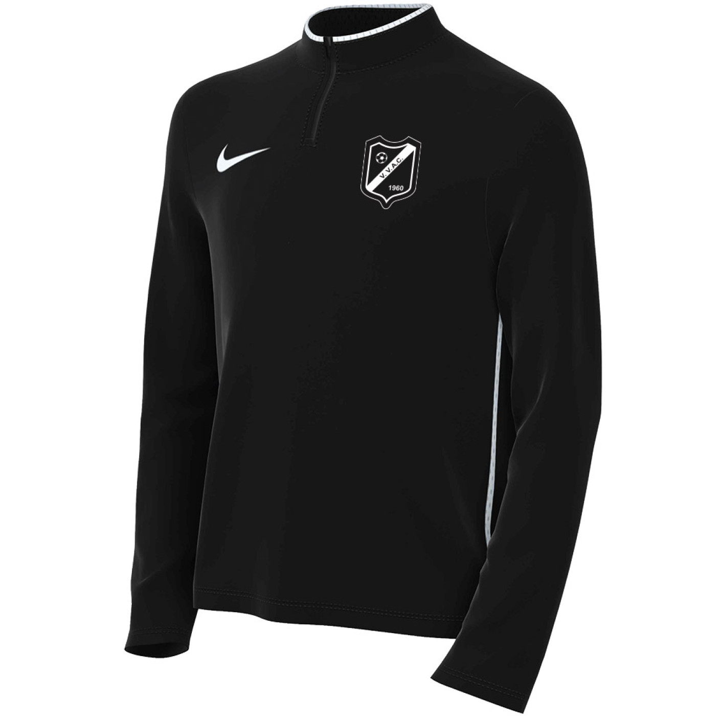 VVAC Trainingstrui 1/4 Zip Junior Zwart