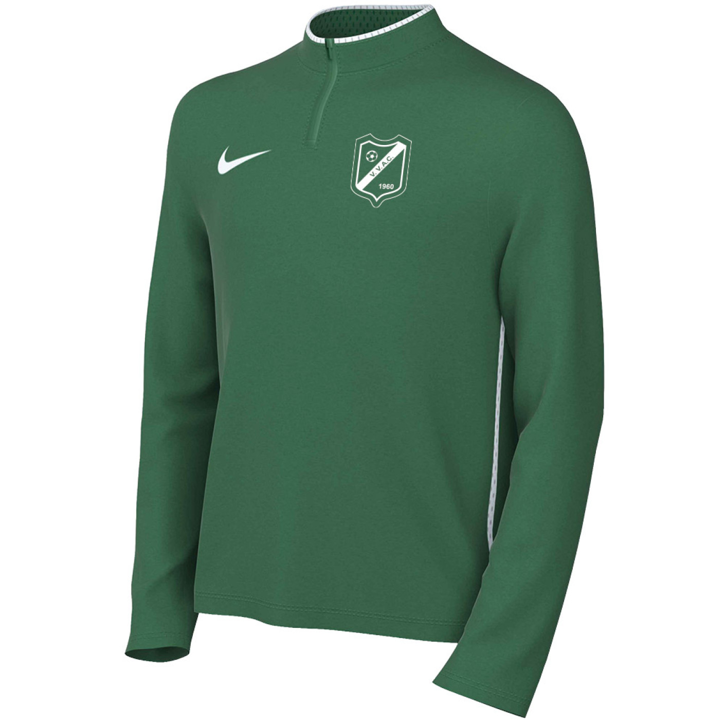 VVAC Trainingstrui 1/4 Zip Junior Groen