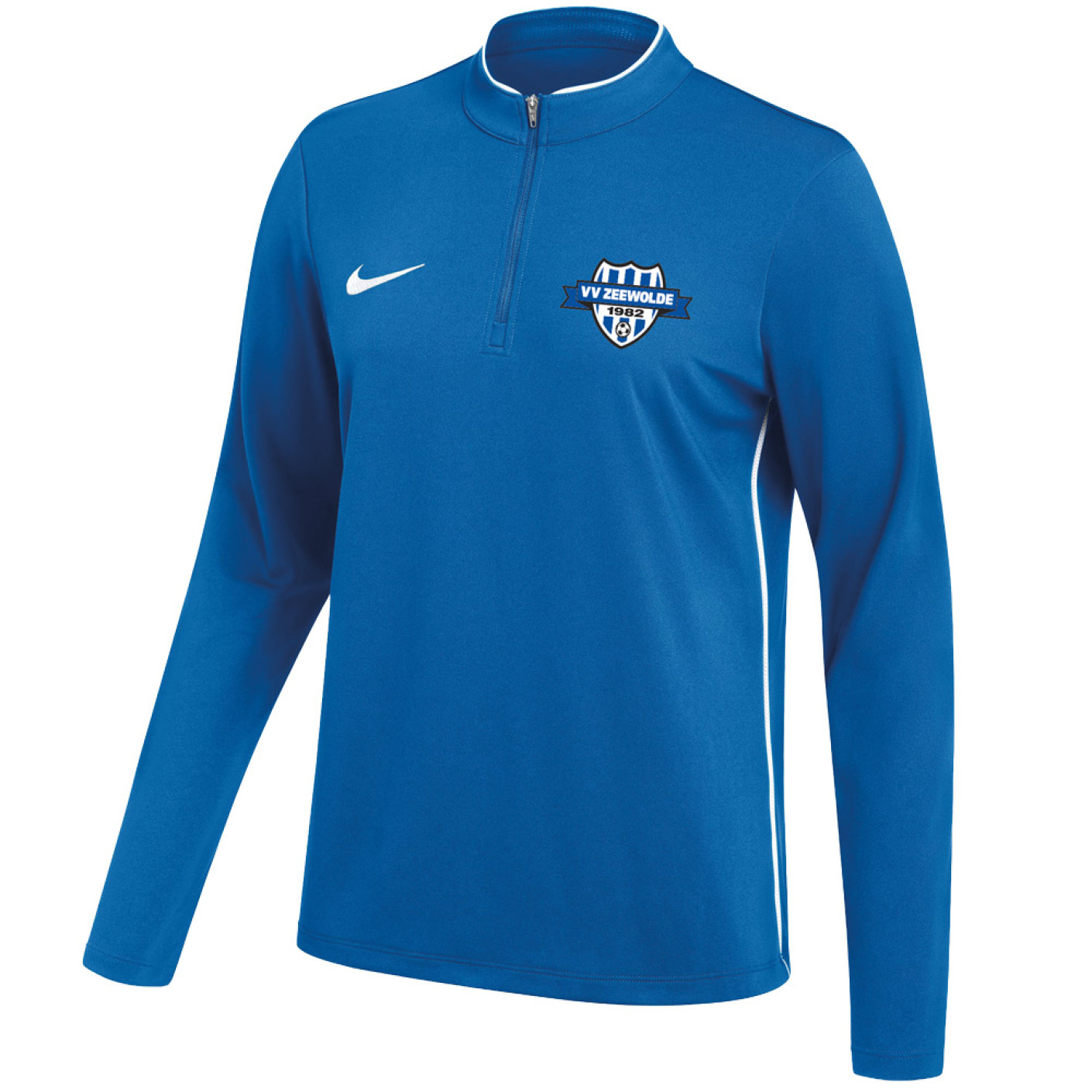 VV Zeewolde Trainingstrui 1/4 Zip Dames Blauw