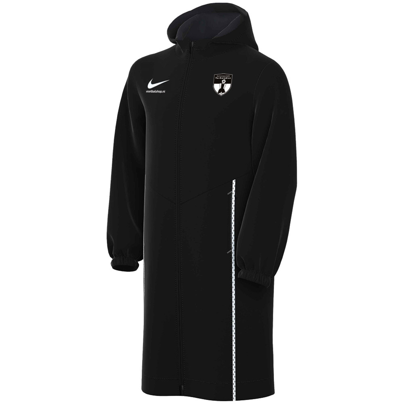 SV Terheijden Winterjas Junior Zwart