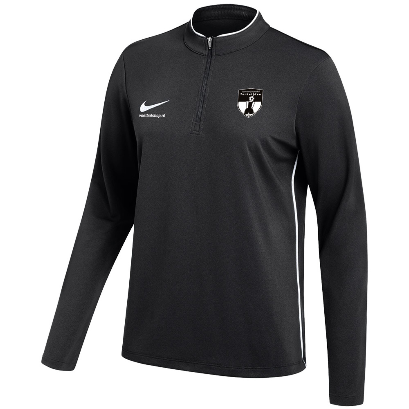 SV Terheijden Trainingstrui 1/4 Zip Junior Zwart