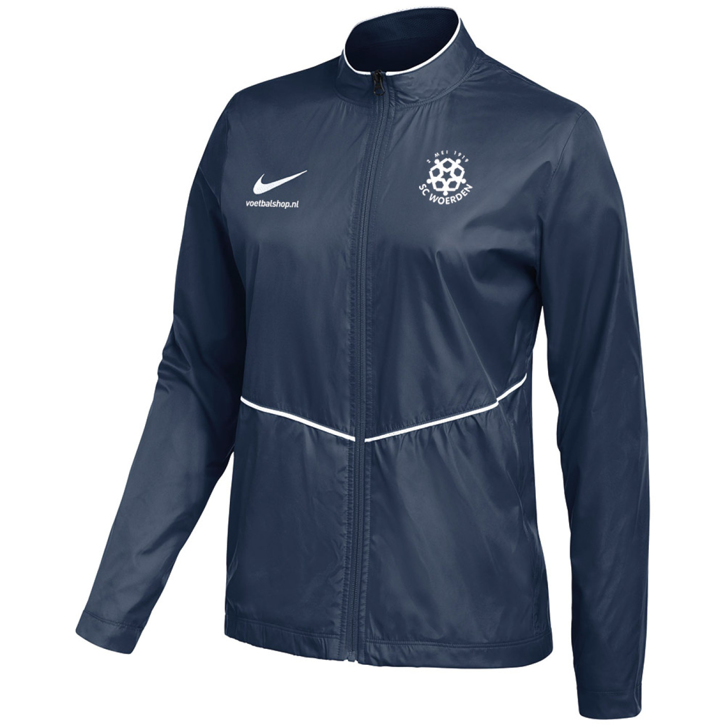 SC Woerden Regenjack Trainers Dames Donkerblauw