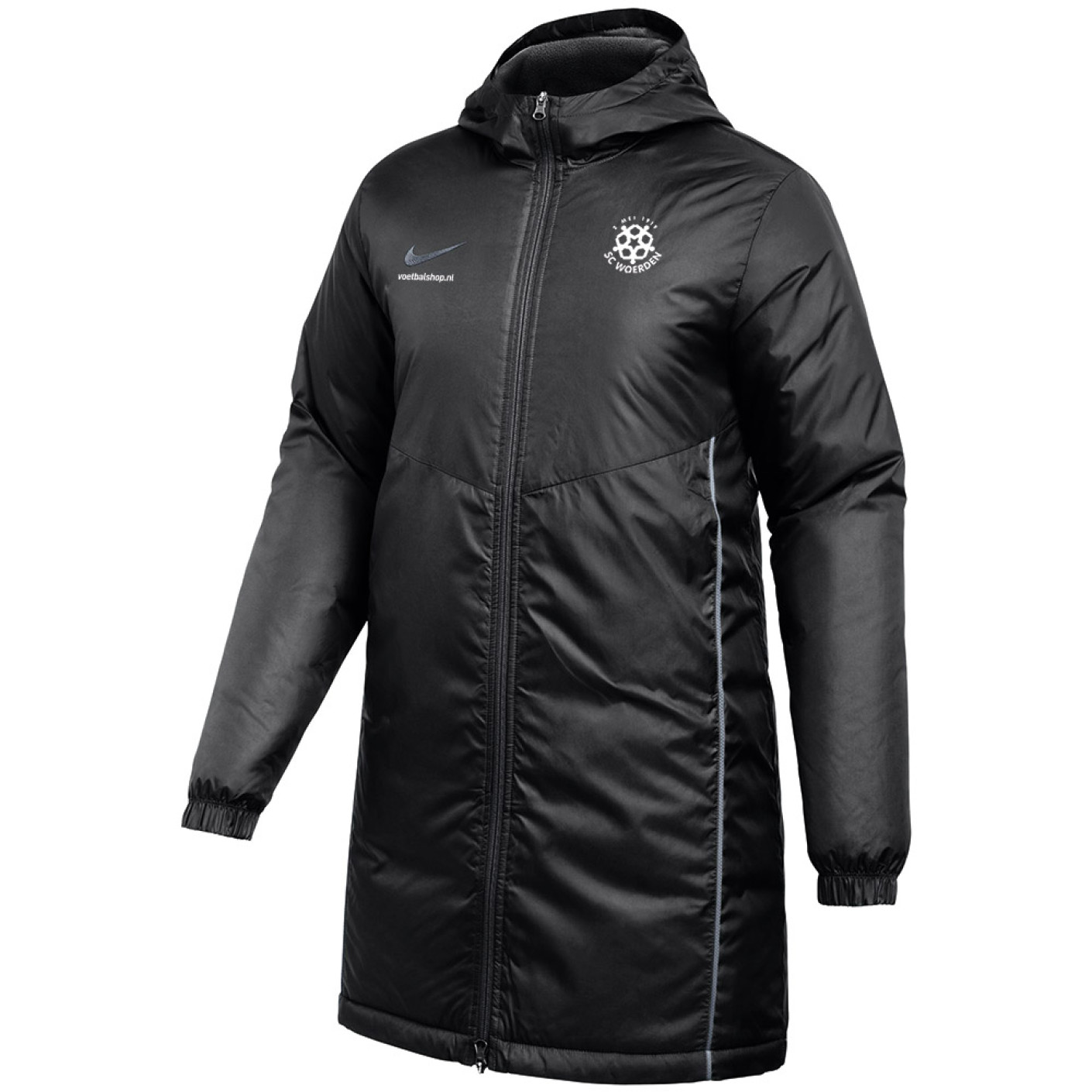 SC Woerden Winterjas Dames Zwart