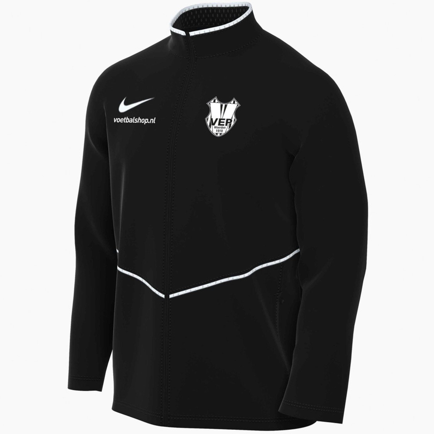 VEP Regenjack Junior Zwart