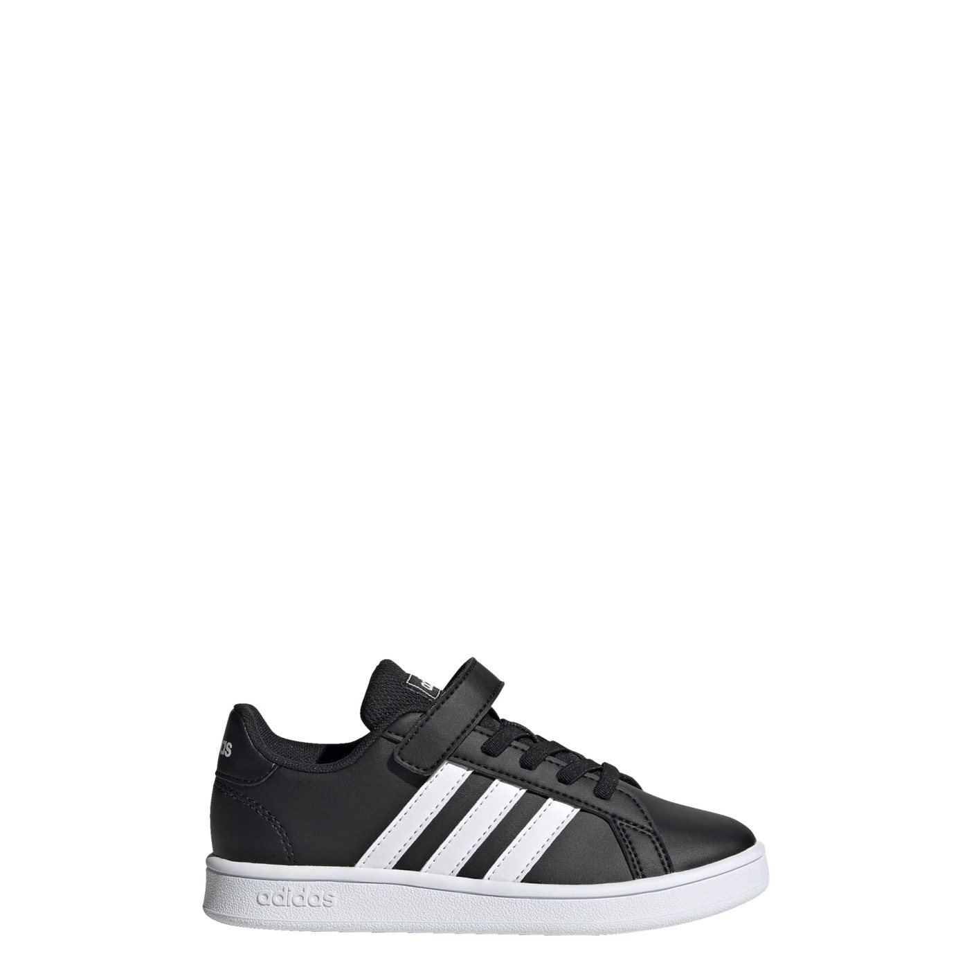 adidas Grand Court Sneaker Kids Zwart Wit