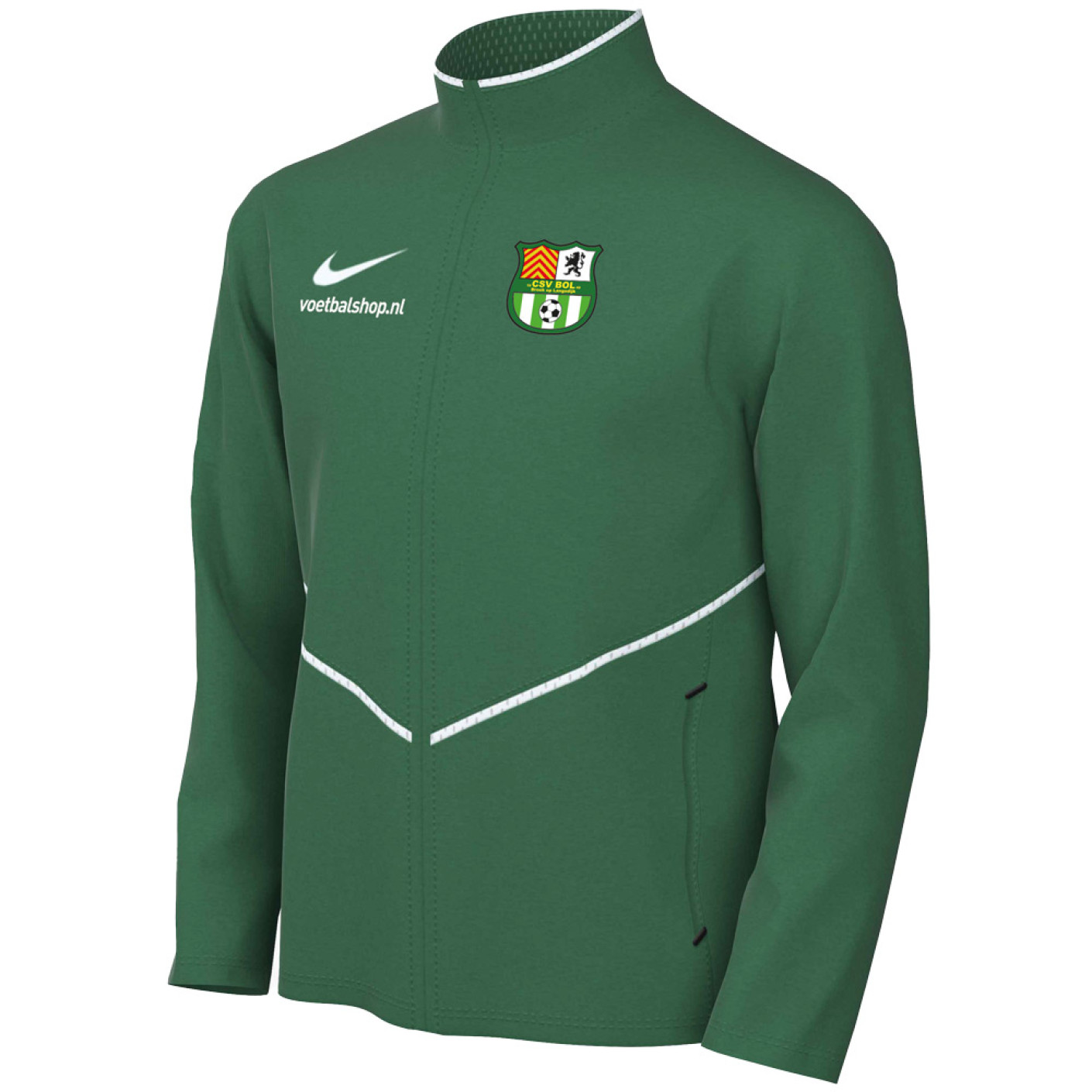 CSV BOL Regenjack Junior Groen
