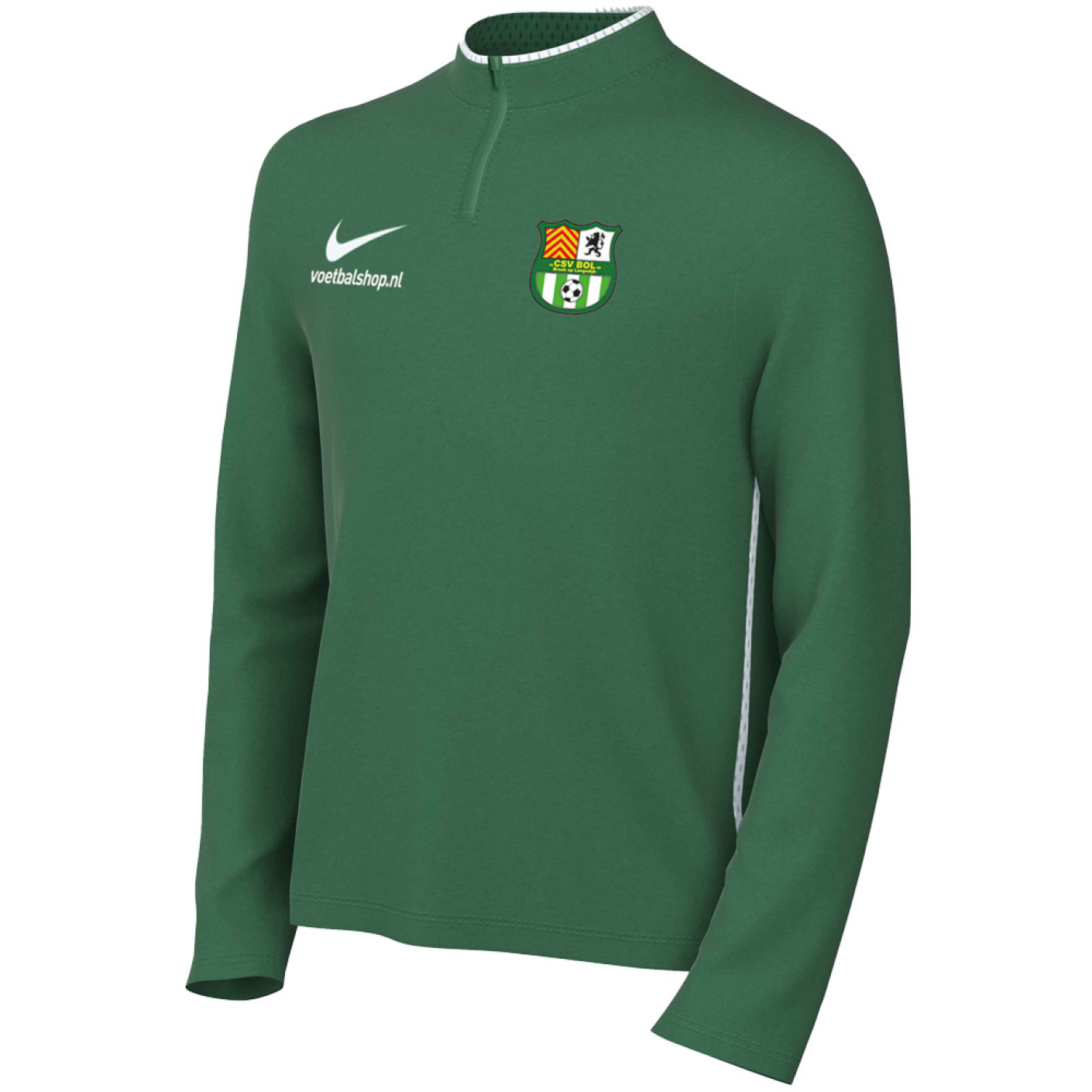 CSV BOL Trainingstrui 1/4 Zip Junior Groen