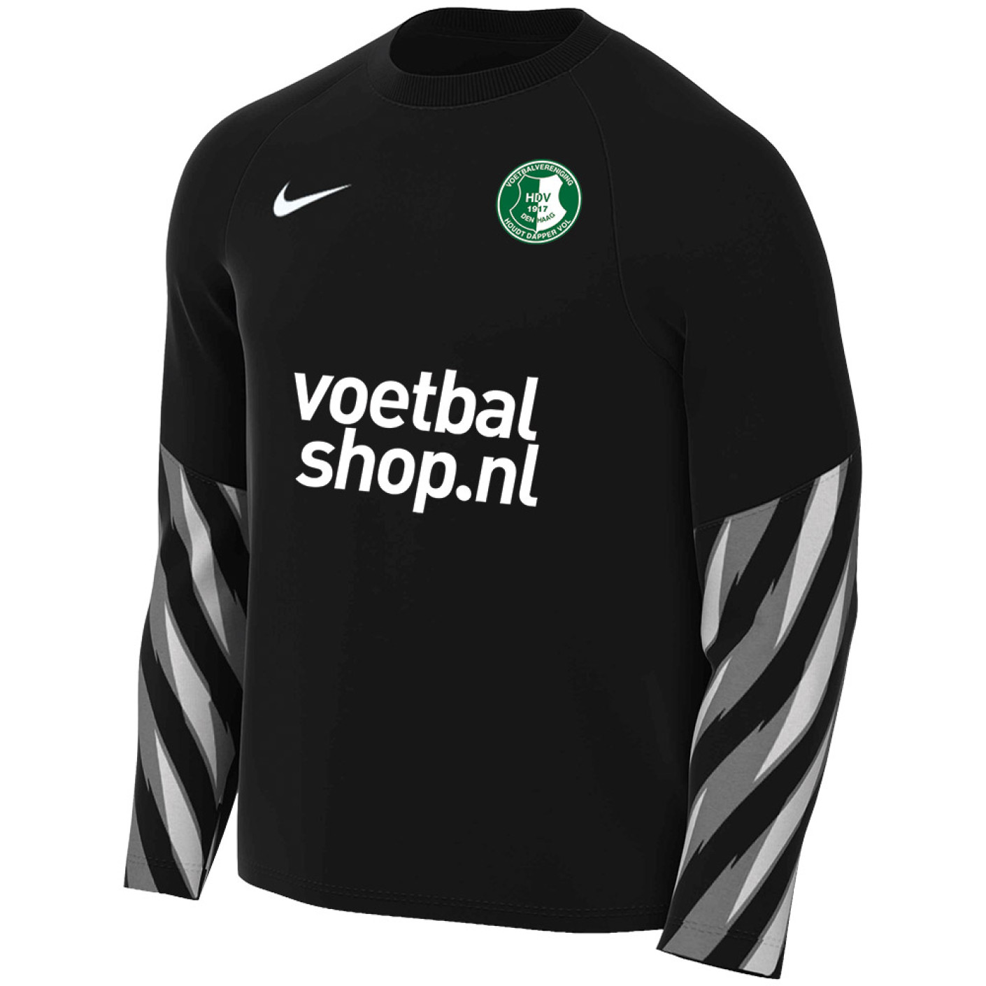 HDV Keepersshirt Senior Zwart