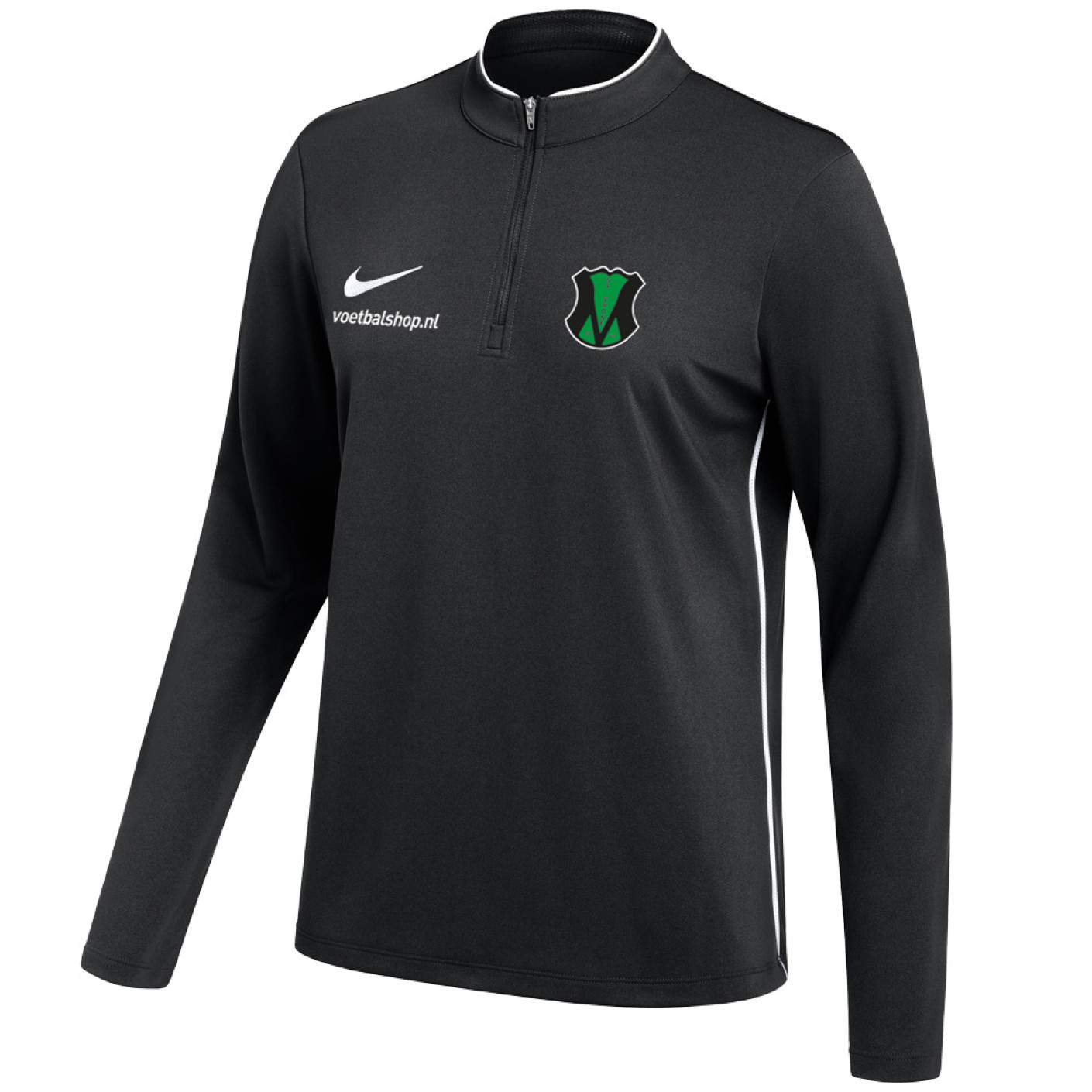 SV Vrone Trainingstrui 1/4 Zip Junior Zwart