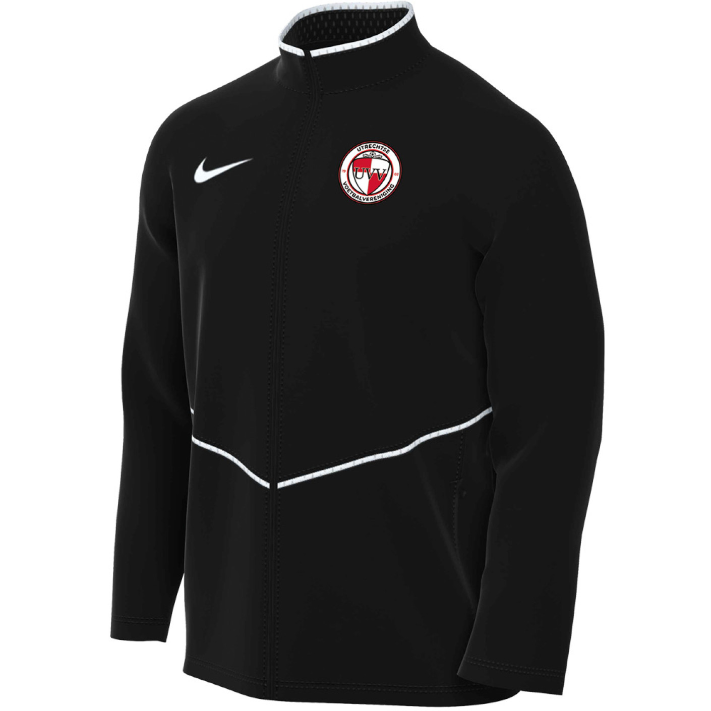 UVV Regenjack Junior Zwart