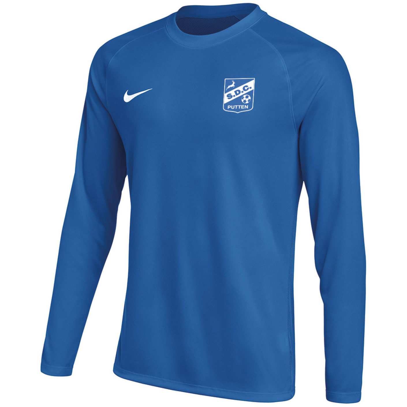 SDC Putten Wedstrijdshirt Senior Lange Mouwen Blauw