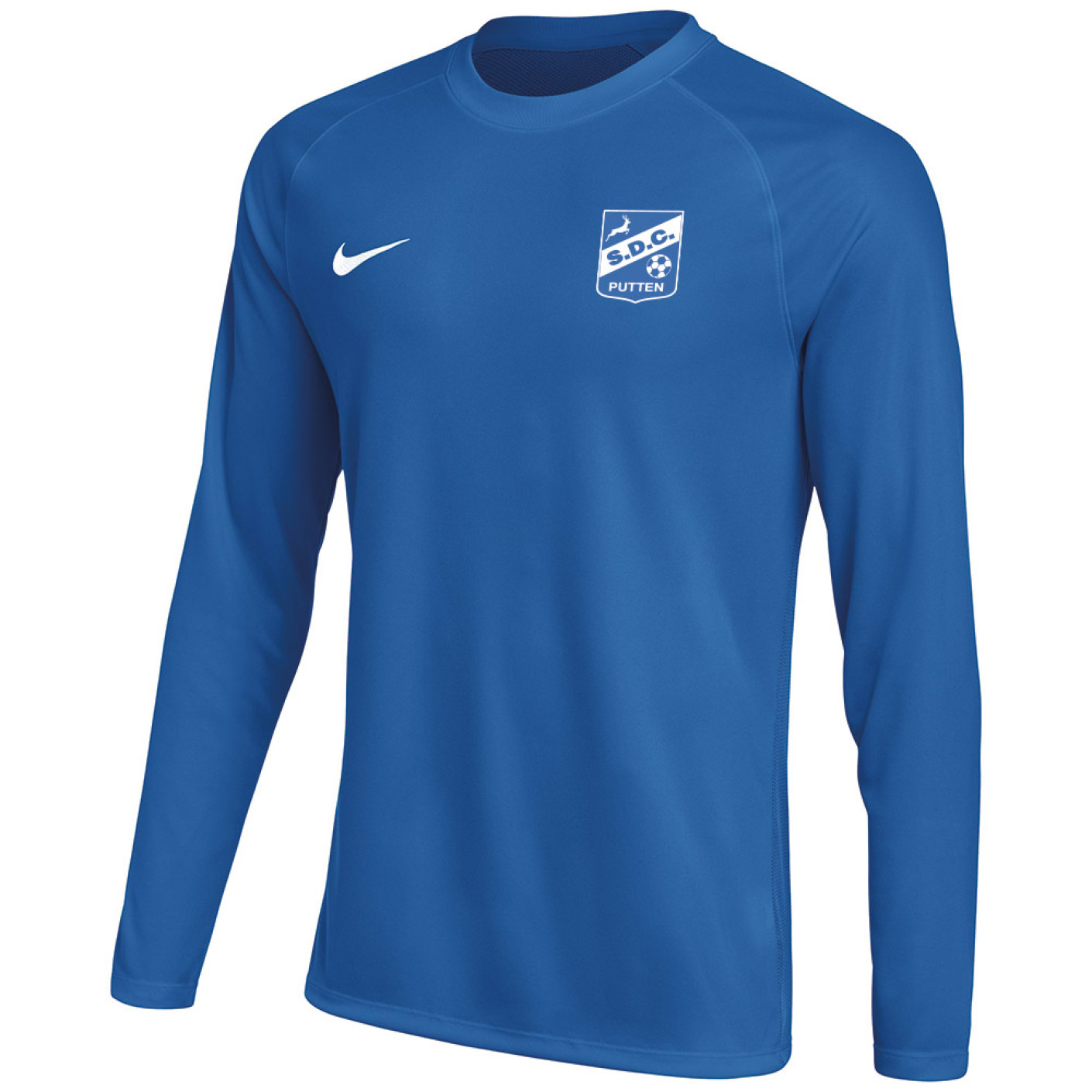 SDC Putten Wedstrijdshirt Junior Lange Mouwen Blauw